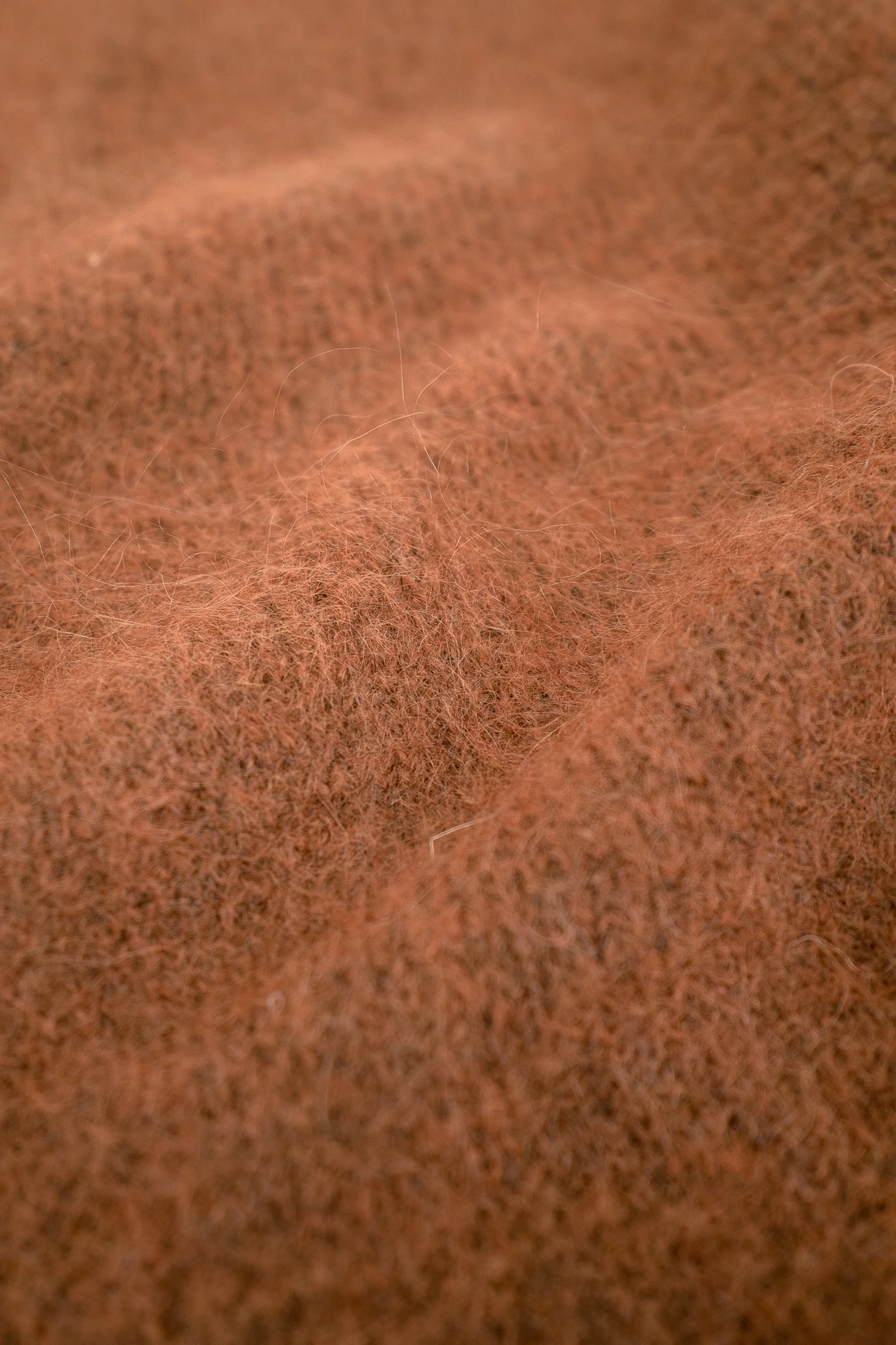 SAWYER MOHAIR CARDIGAN - BROWN - Image 10