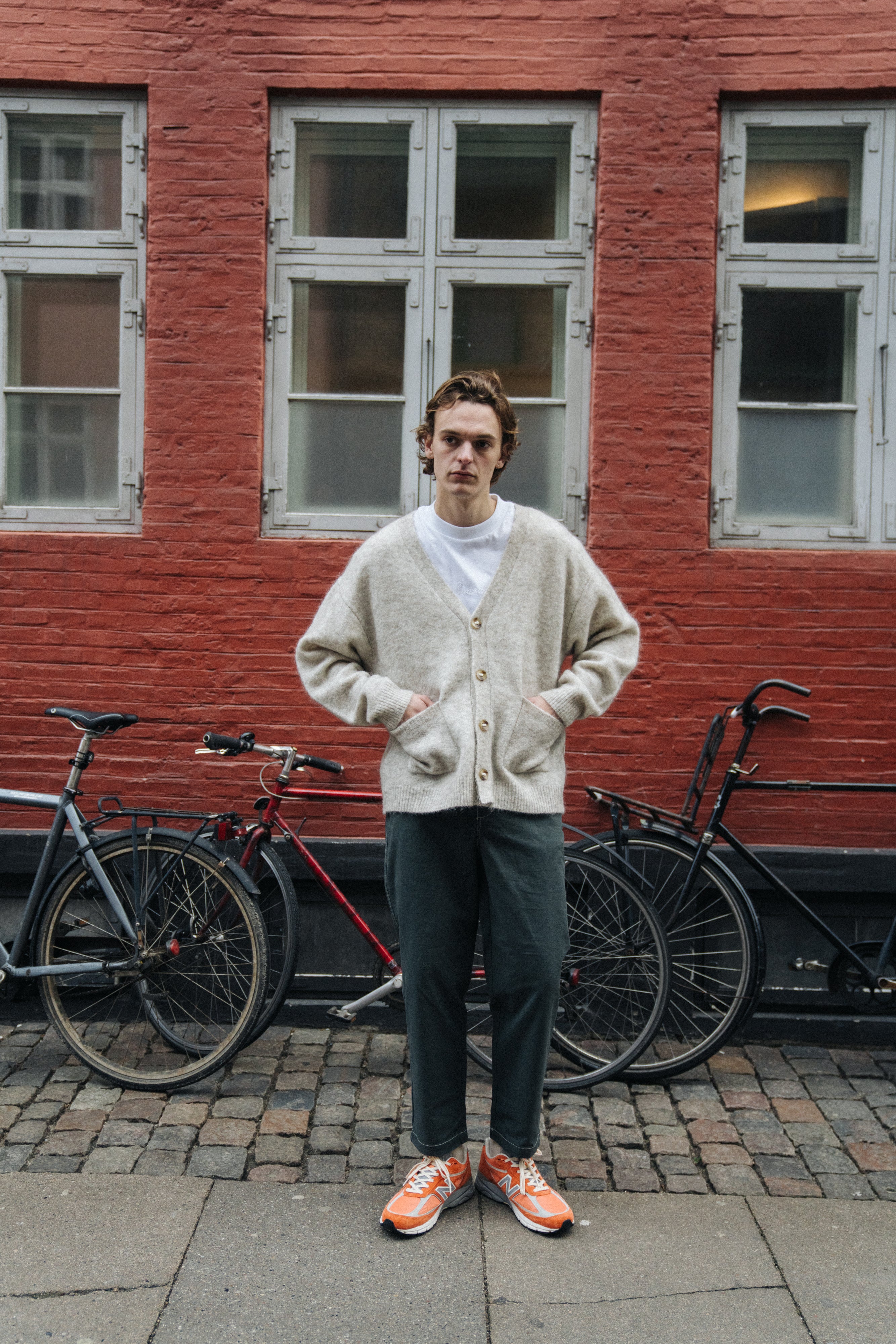 SAWYER MOHAIR CARDIGAN - MARBLE - Image 7