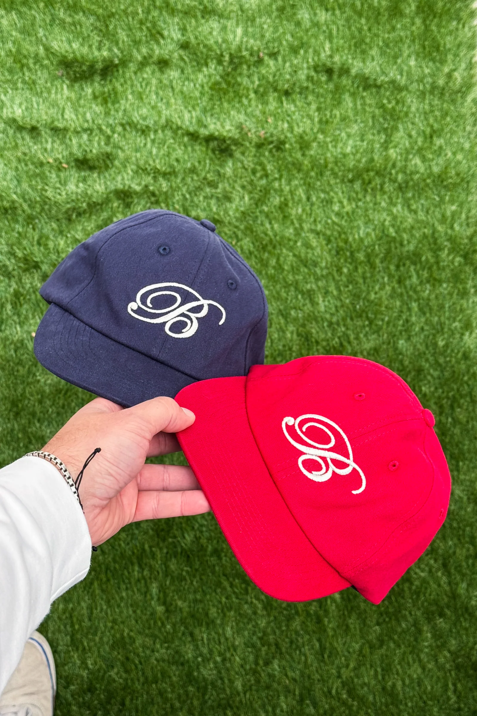 SCRIPT EMBROIDERED 6 PANEL CAP - CARDINAL RED - Image 13