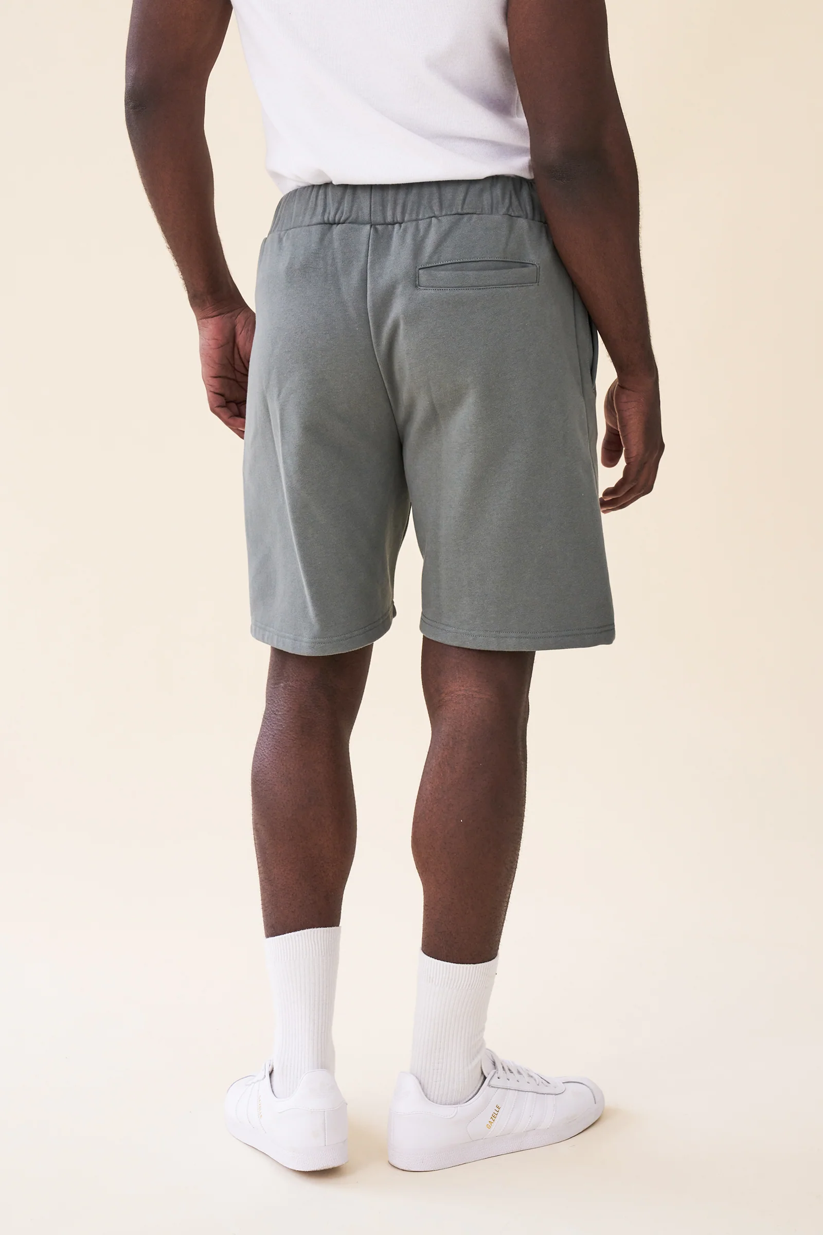 SCRIPT JOGGER SHORTS- PINE GREEN - Image 3