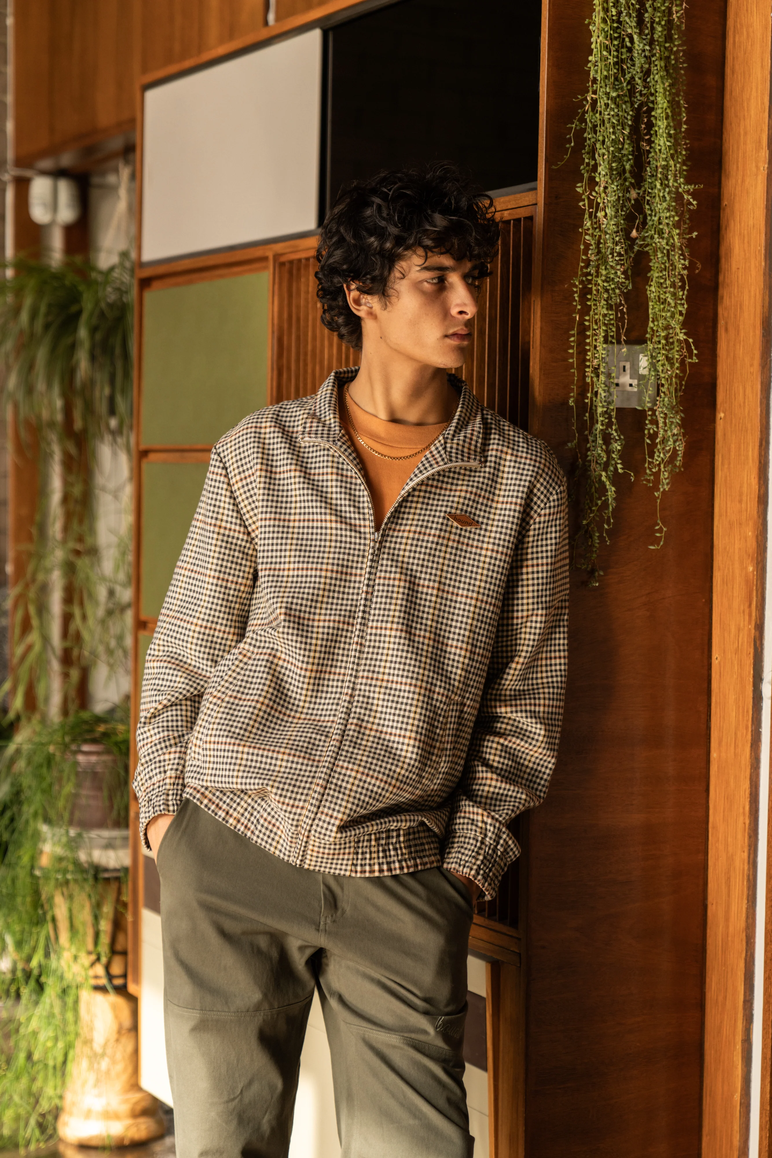 SHAUN HOUNDSTOOTH HARRINGTON JACKET - Image 7
