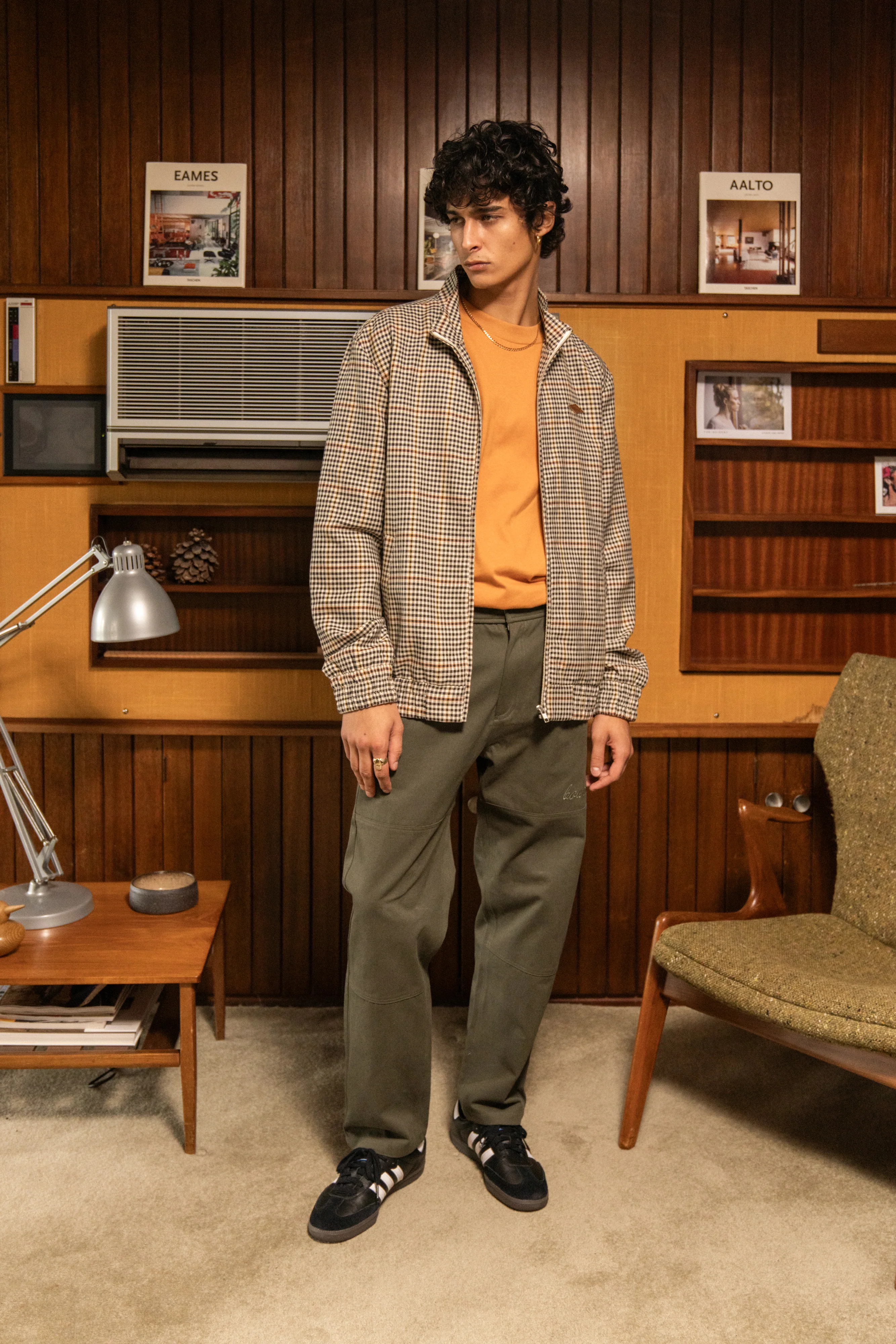 SHAUN HOUNDSTOOTH HARRINGTON JACKET - Image 8