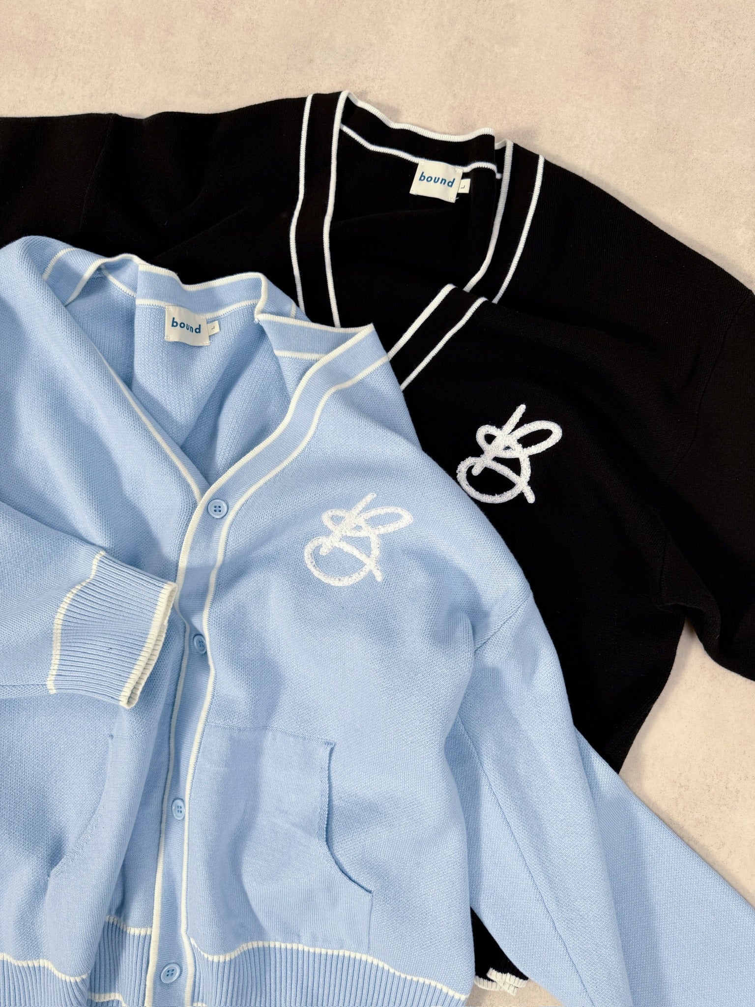 SIGNATURE CHENILLE CARDIGAN - SKY BLUE - Image 9