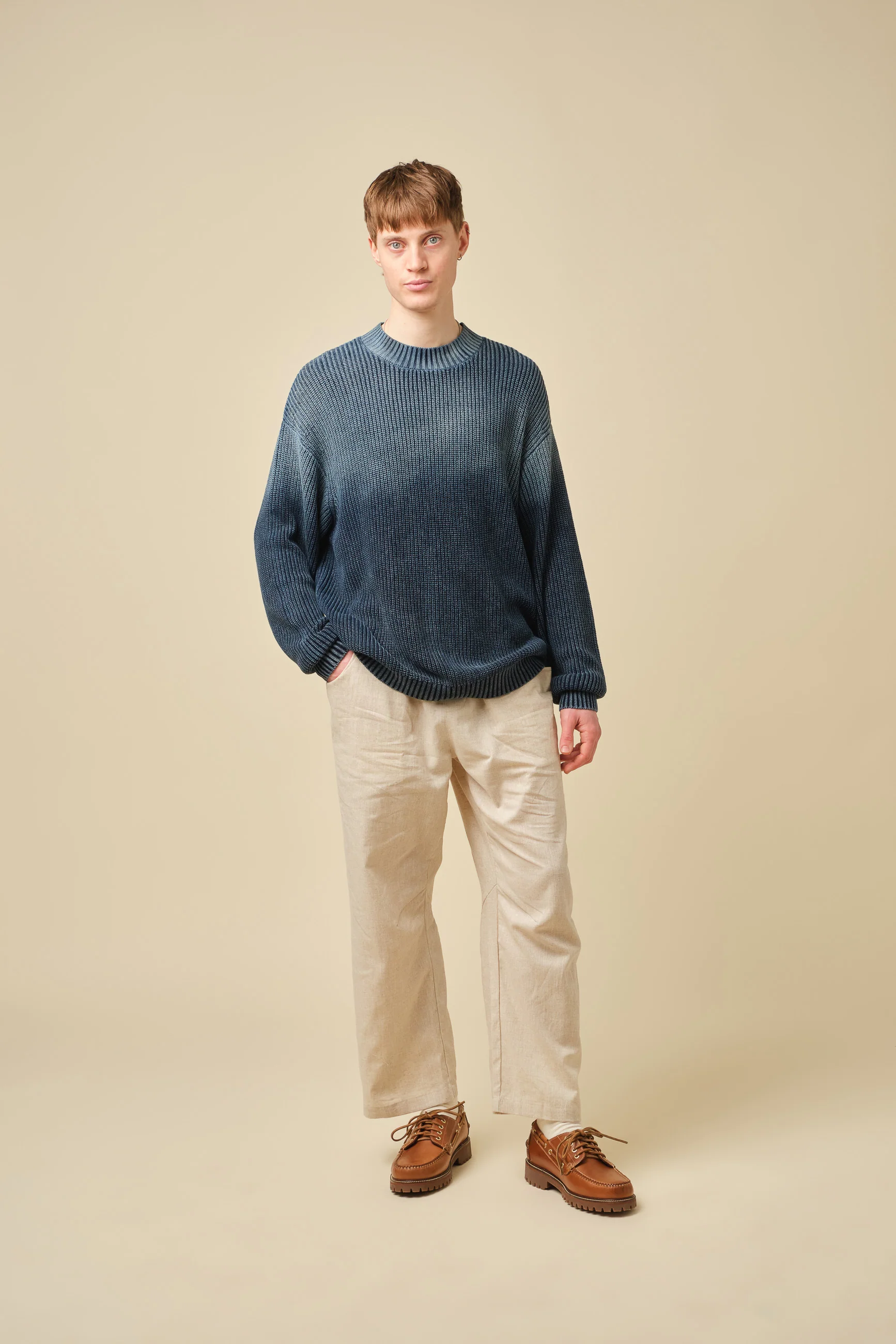 SPRAY WASH KNIT - MIDNIGHT BLUE - Image 5