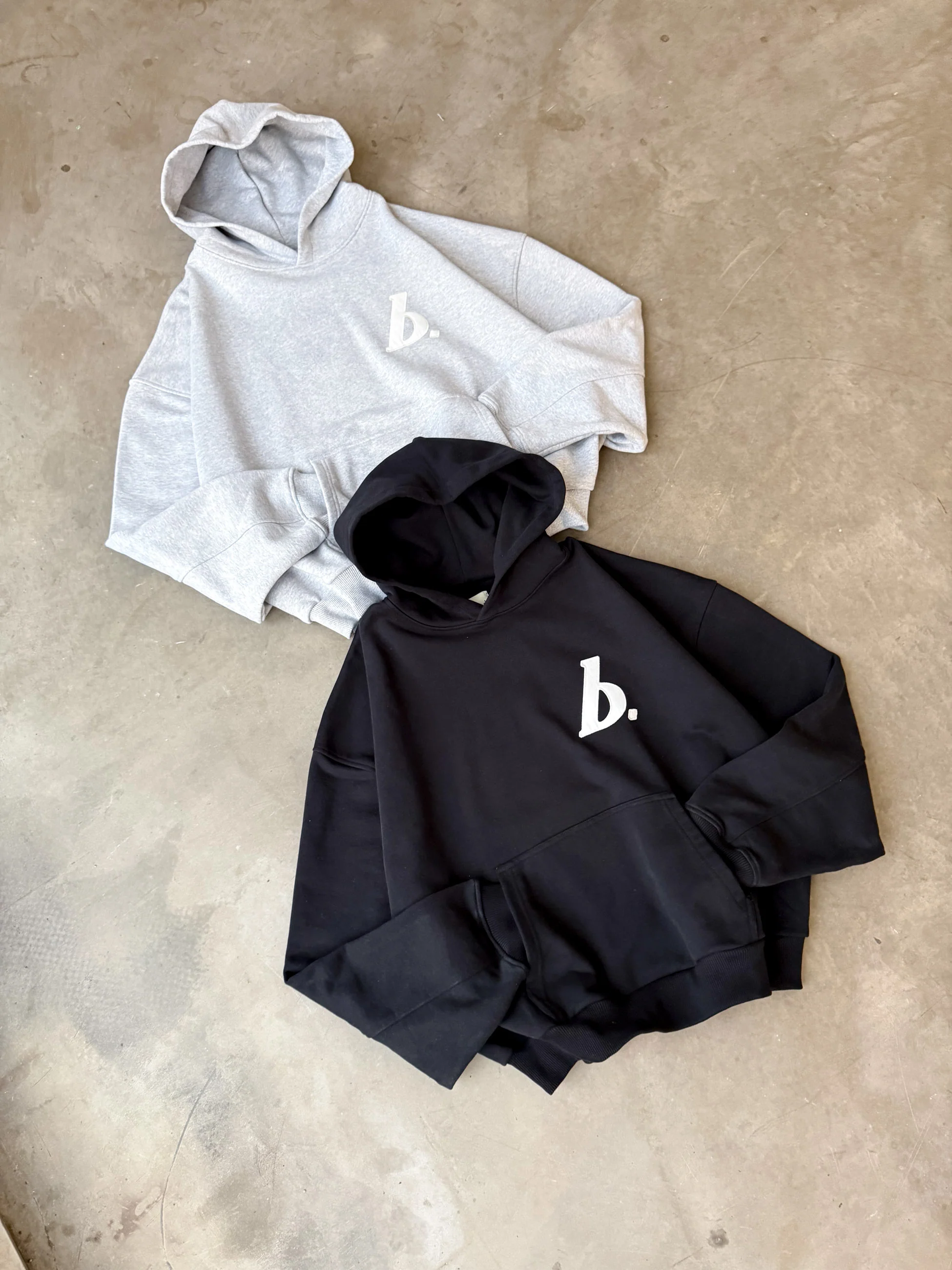 STAMP HOODIE - BLACK - Image 5