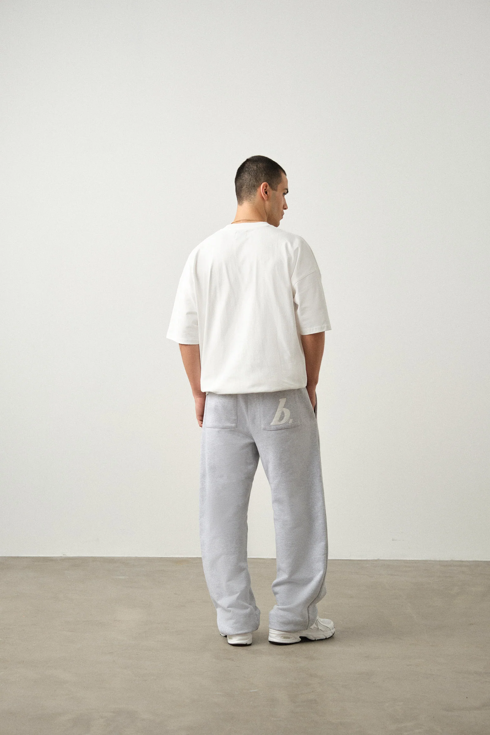 STAMP JOGGERS TWIN PACK - BLACK/GREY MARL - Image 3