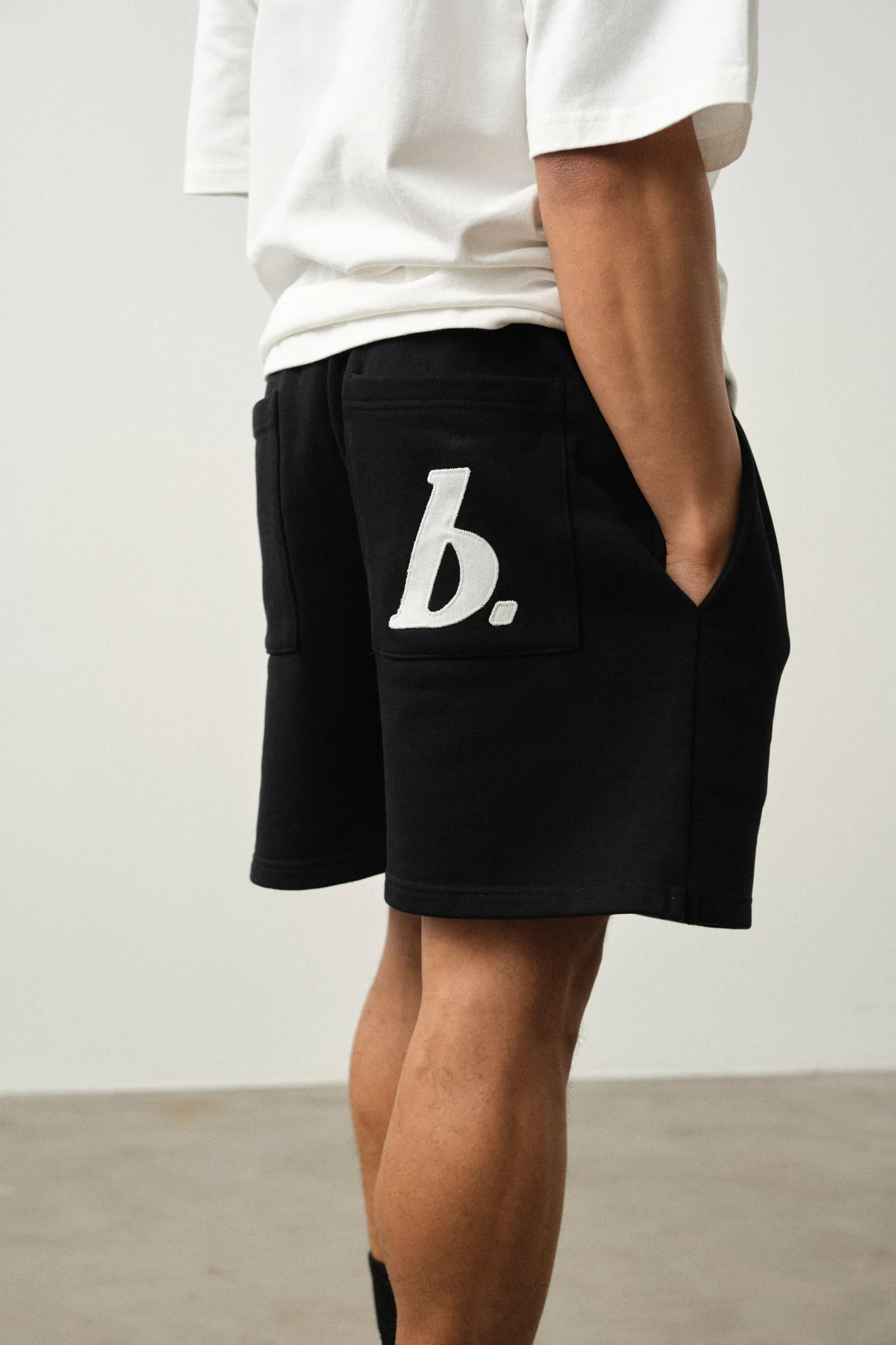 STAMP SHORTS - BLACK - Image 5