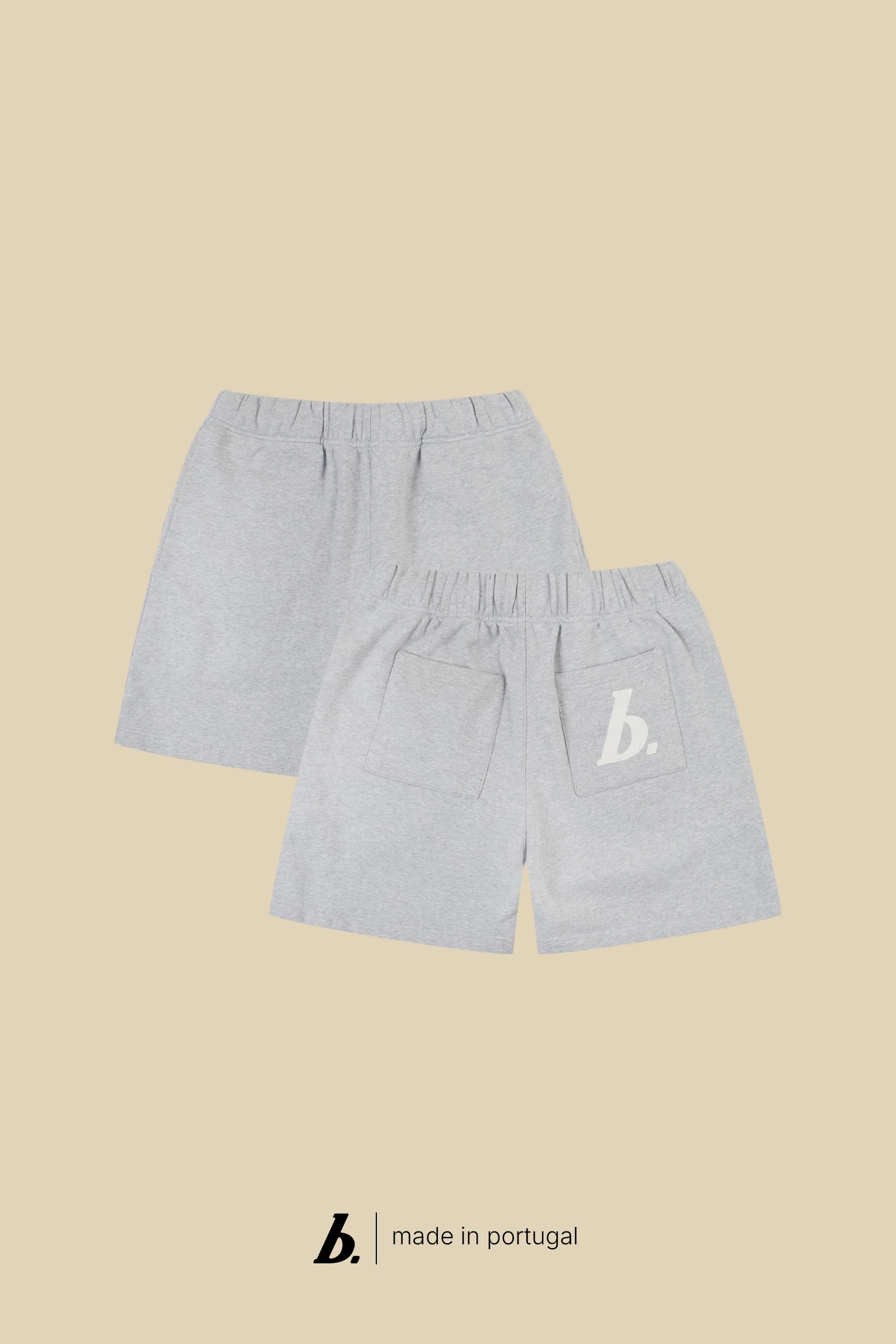 STAMP SHORTS - GREY MARL
