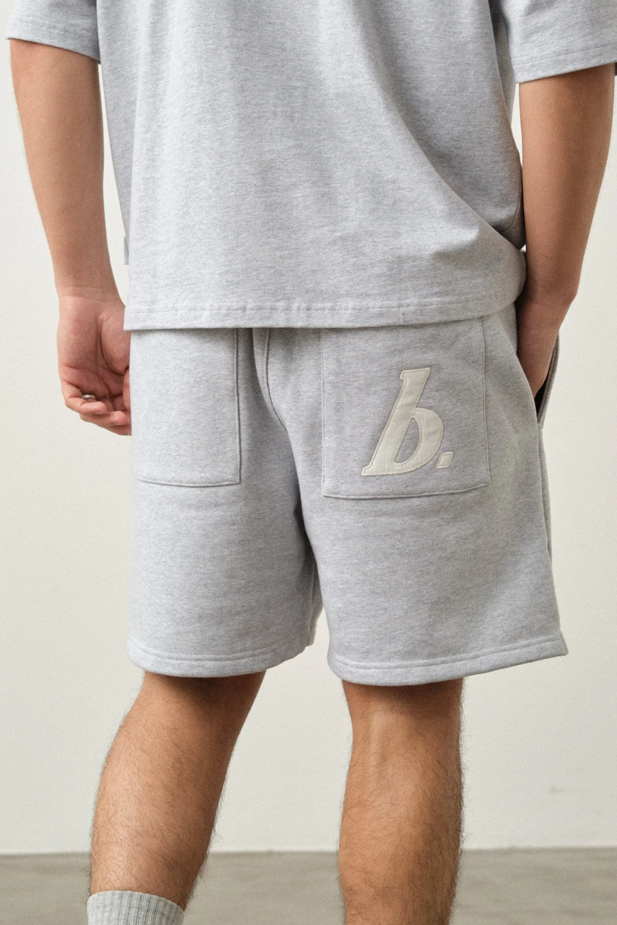 STAMP SHORTS TWIN PACK - BLACK/GREY MARL - Image 8