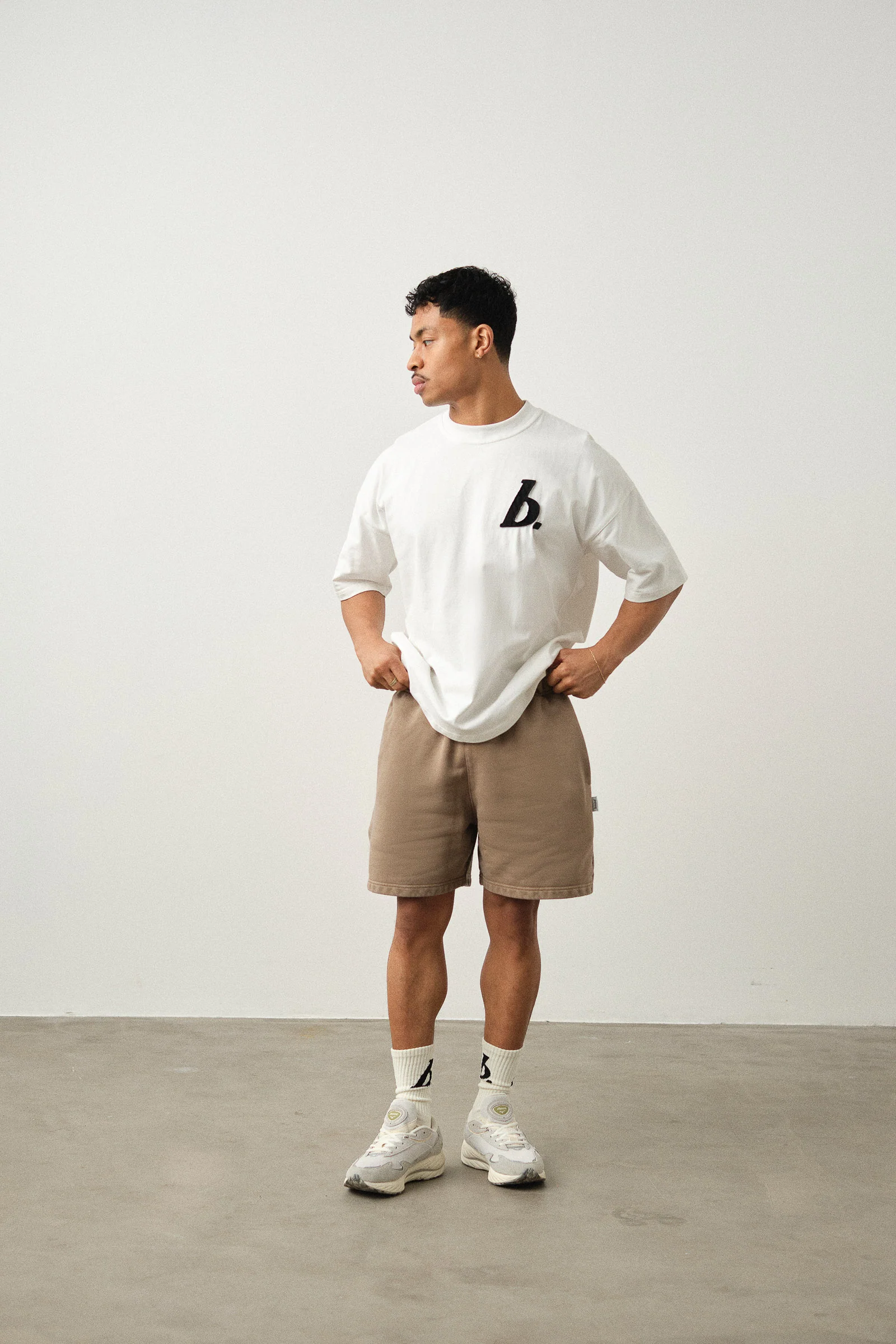 STAMP SHORTS - WALNUT - Image 3