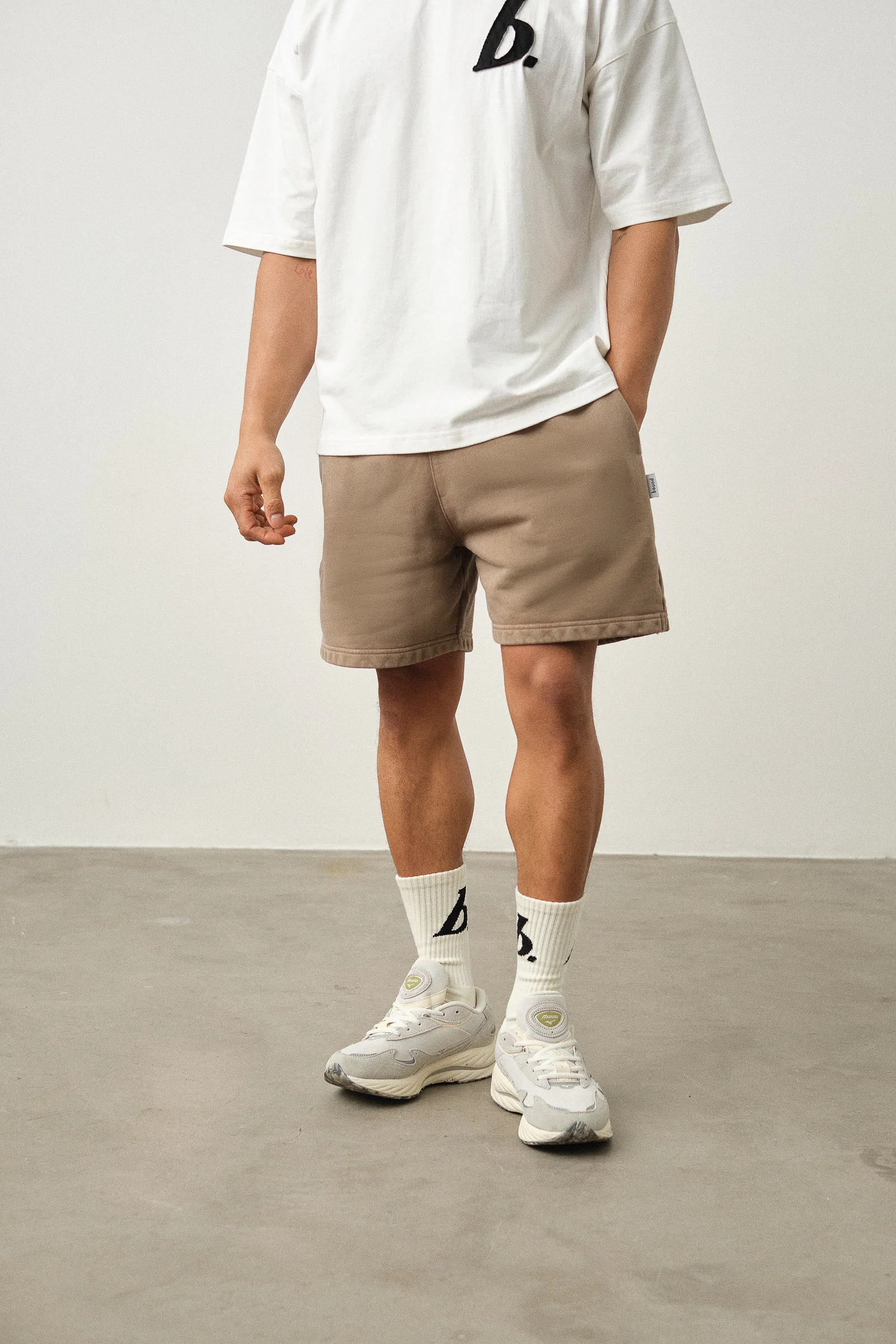 STAMP SHORTS - WALNUT - Image 5