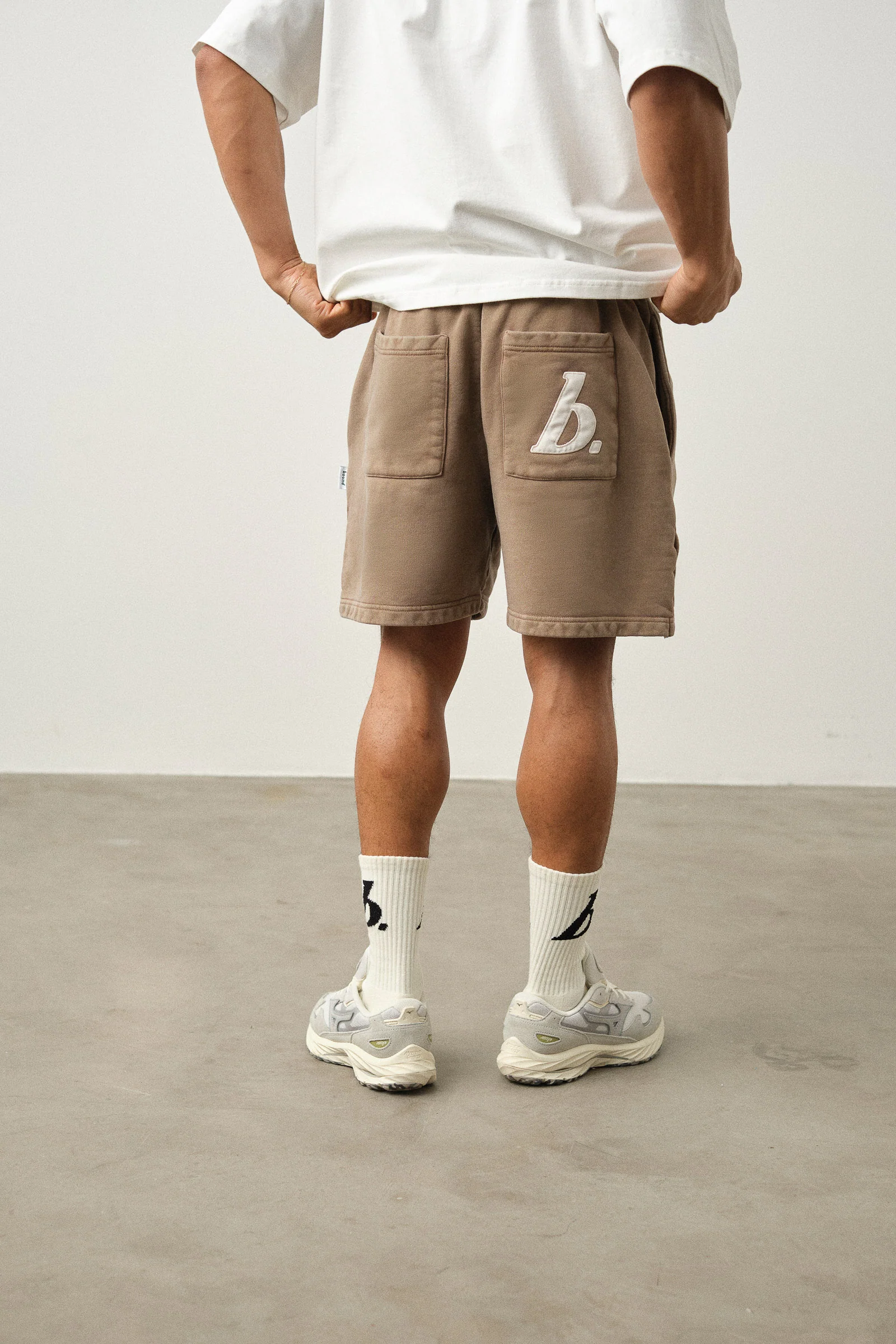 STAMP SHORTS - WALNUT - Image 6
