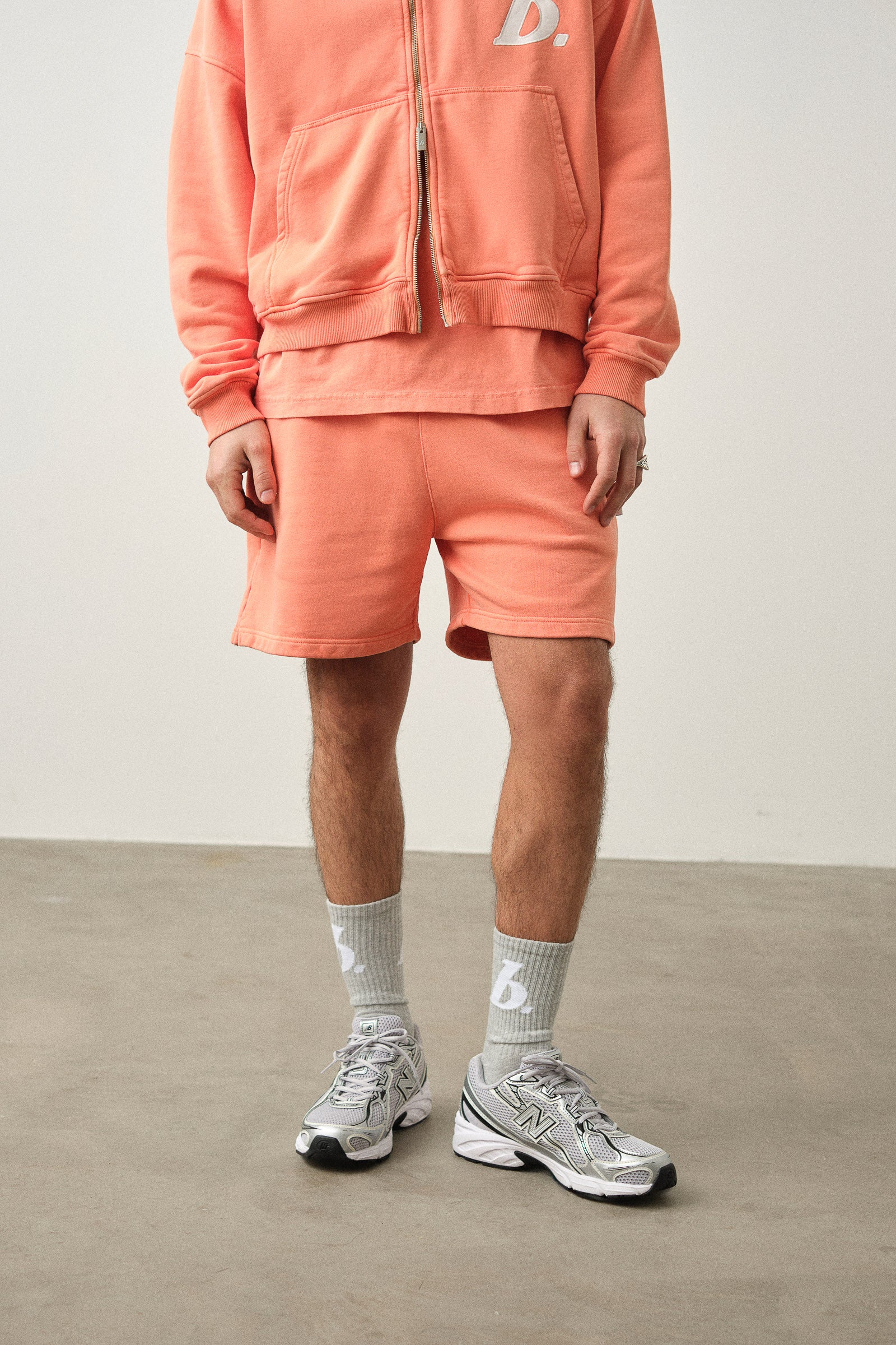 STAMP SHORTS - WASHED PEACH - Image 2
