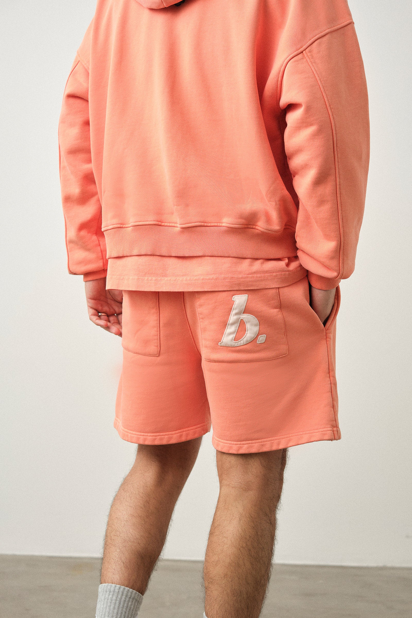 STAMP SHORTS - WASHED PEACH - Image 3