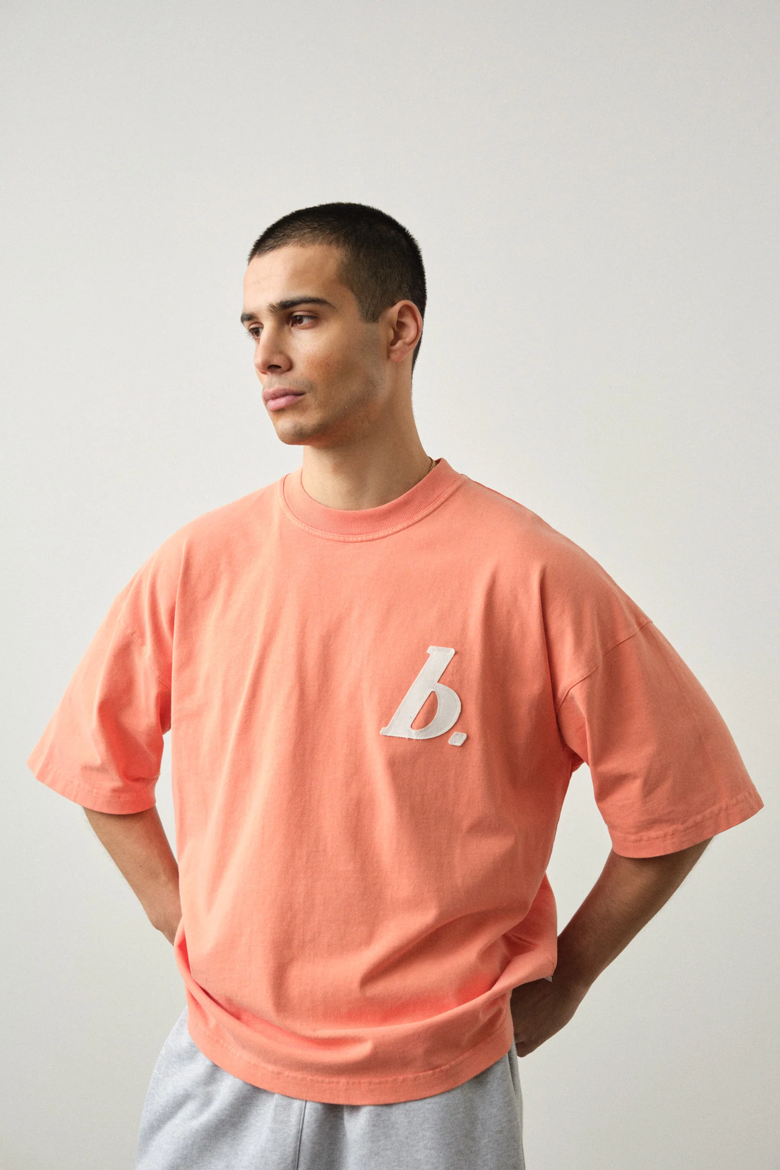 STAMP TEE - WASHED PEACH - Image 2