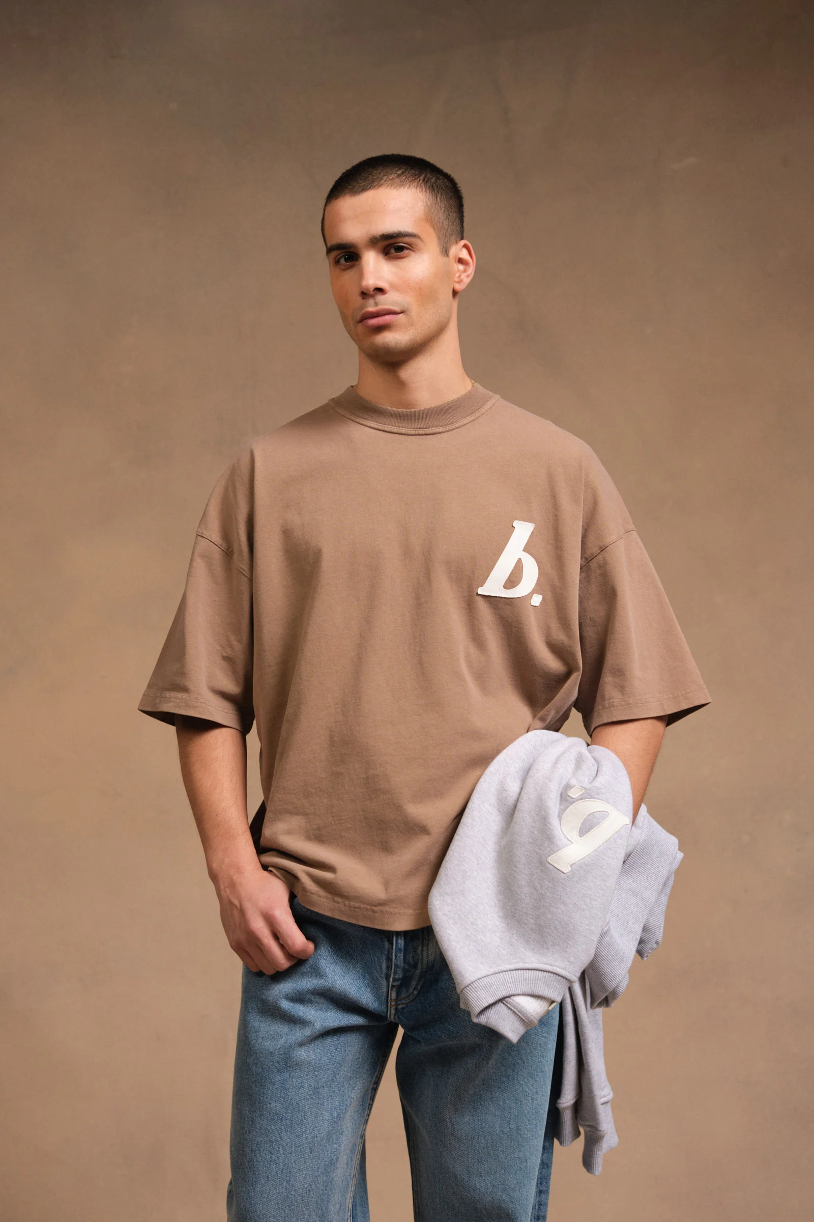 STAMP TEE - WASHED WALNUT - Image 2