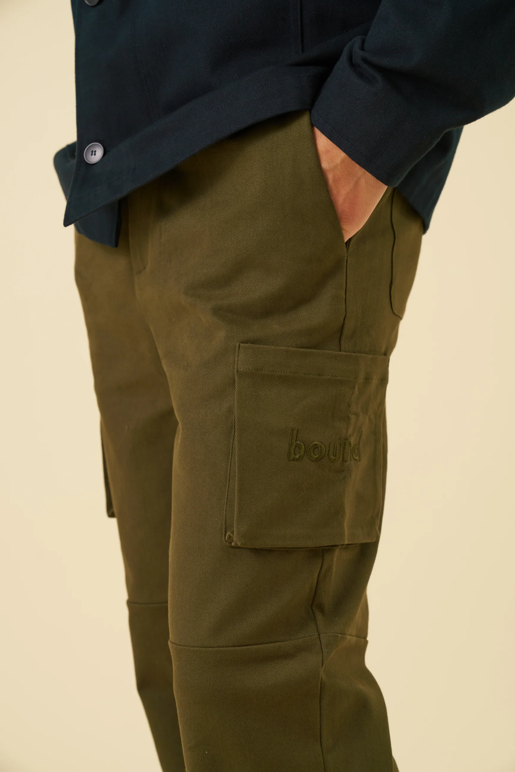 STATEN CARGO TROUSER - ARMY GREEN - Image 5