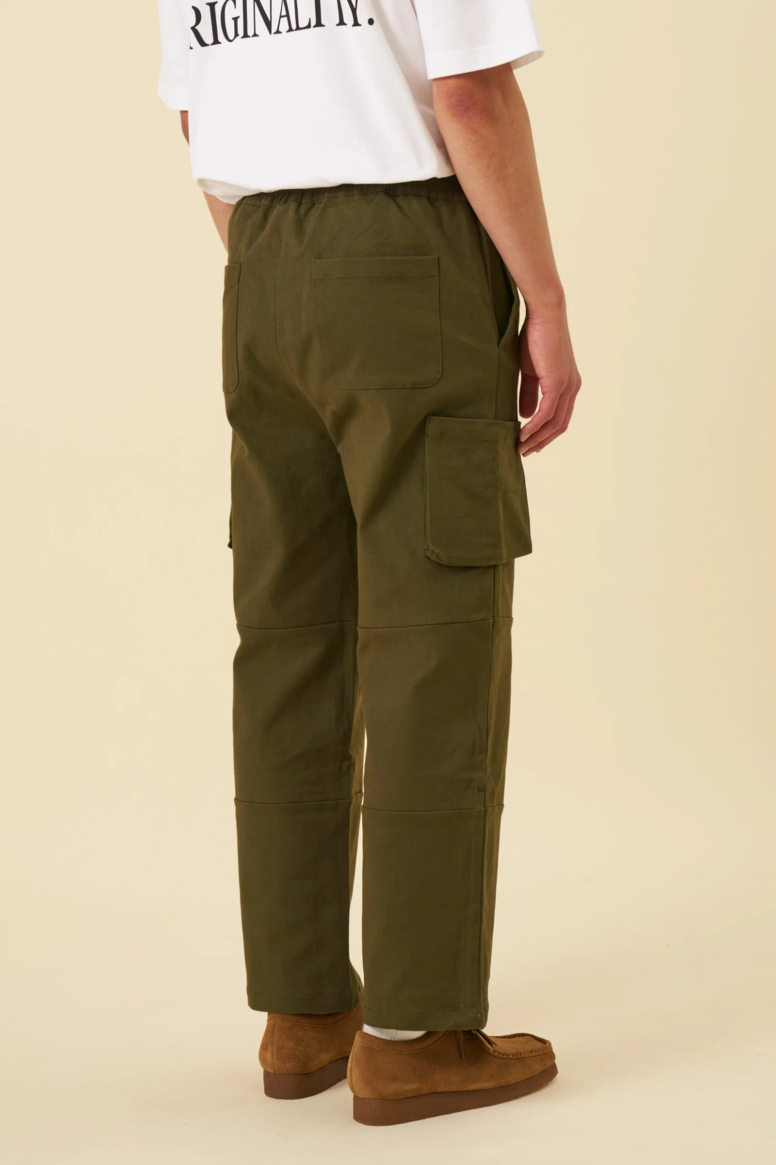 STATEN CARGO TROUSER - ARMY GREEN - Image 6