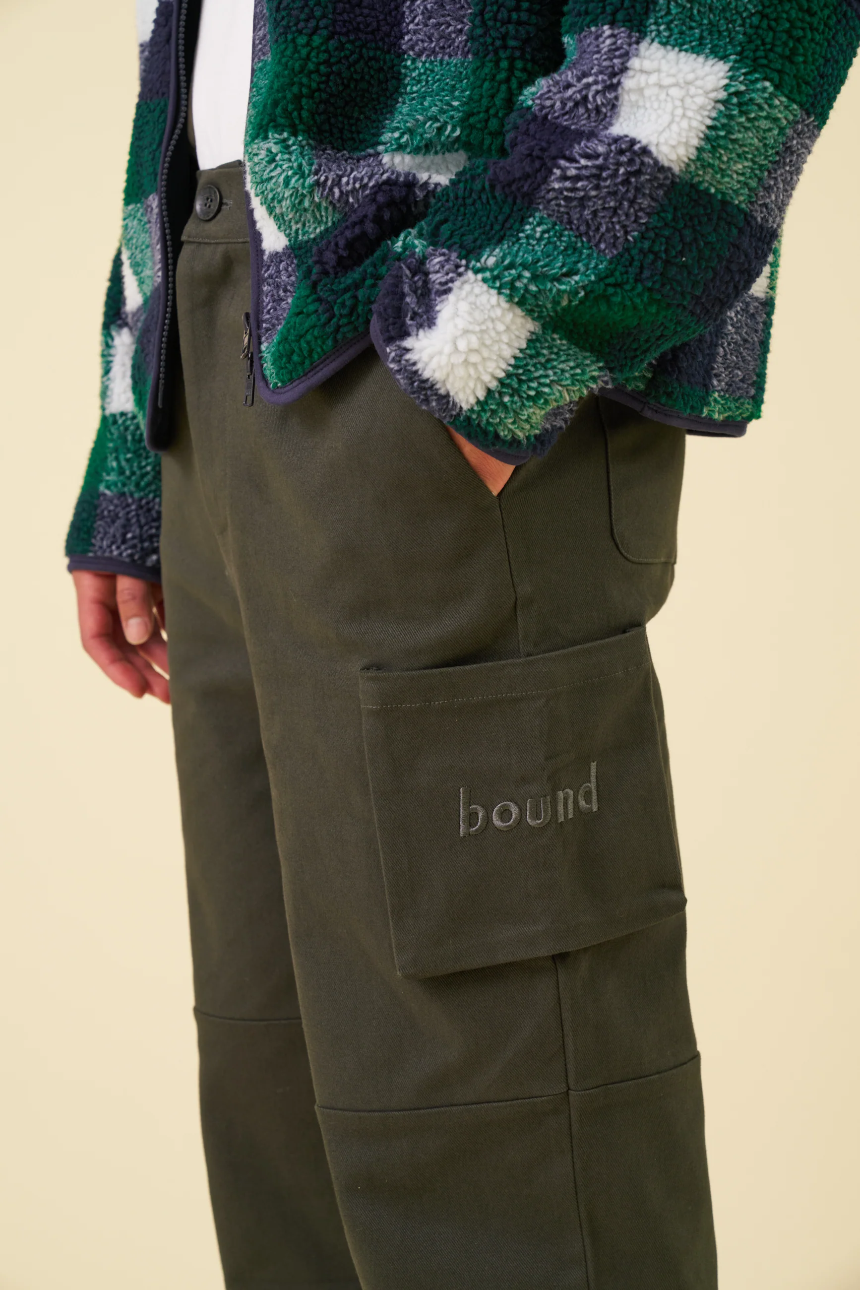STATEN CARGO TROUSER - CHARCOAL - Image 3
