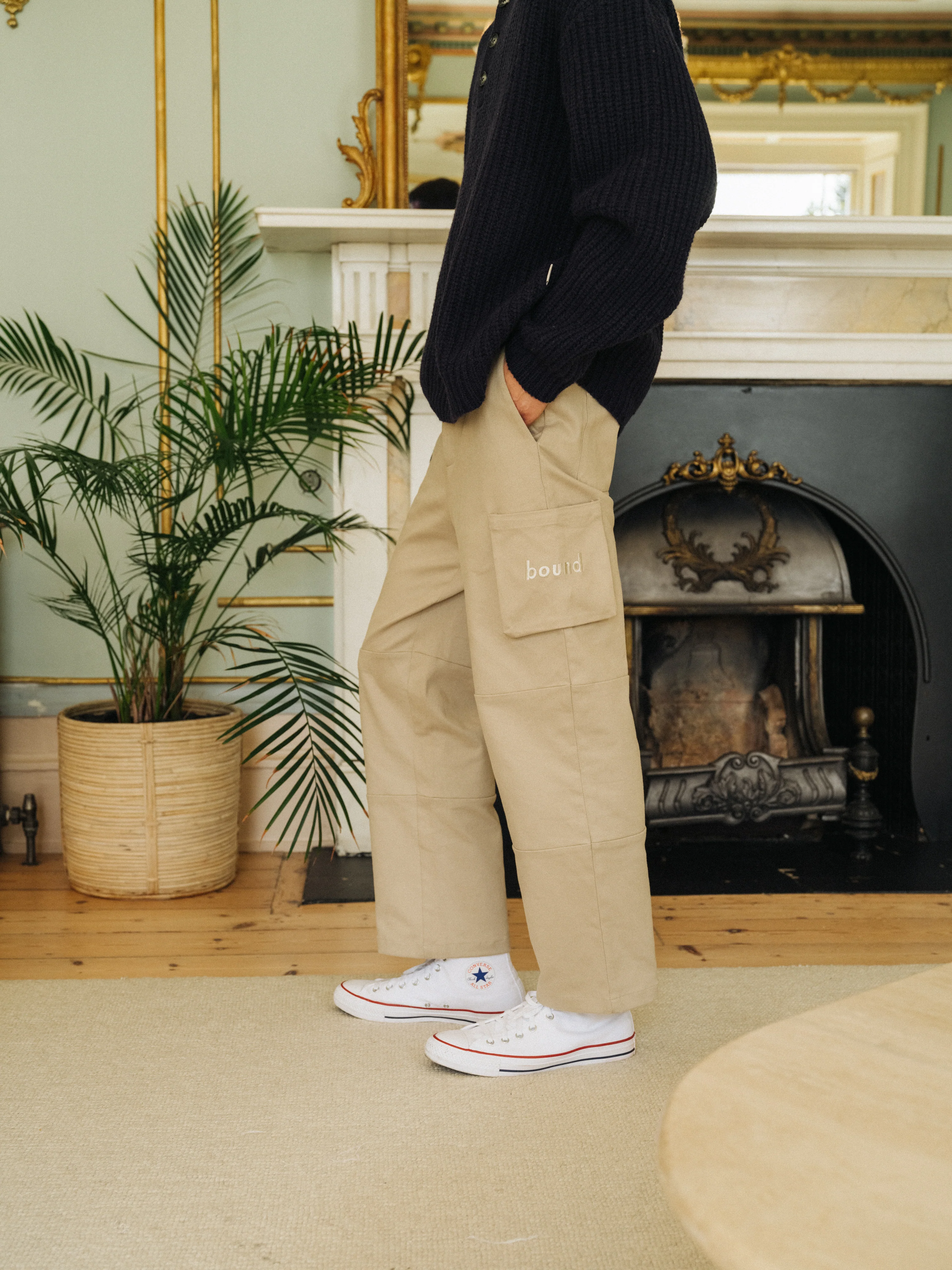 STATEN CARGO TROUSER - SAND - Image 2