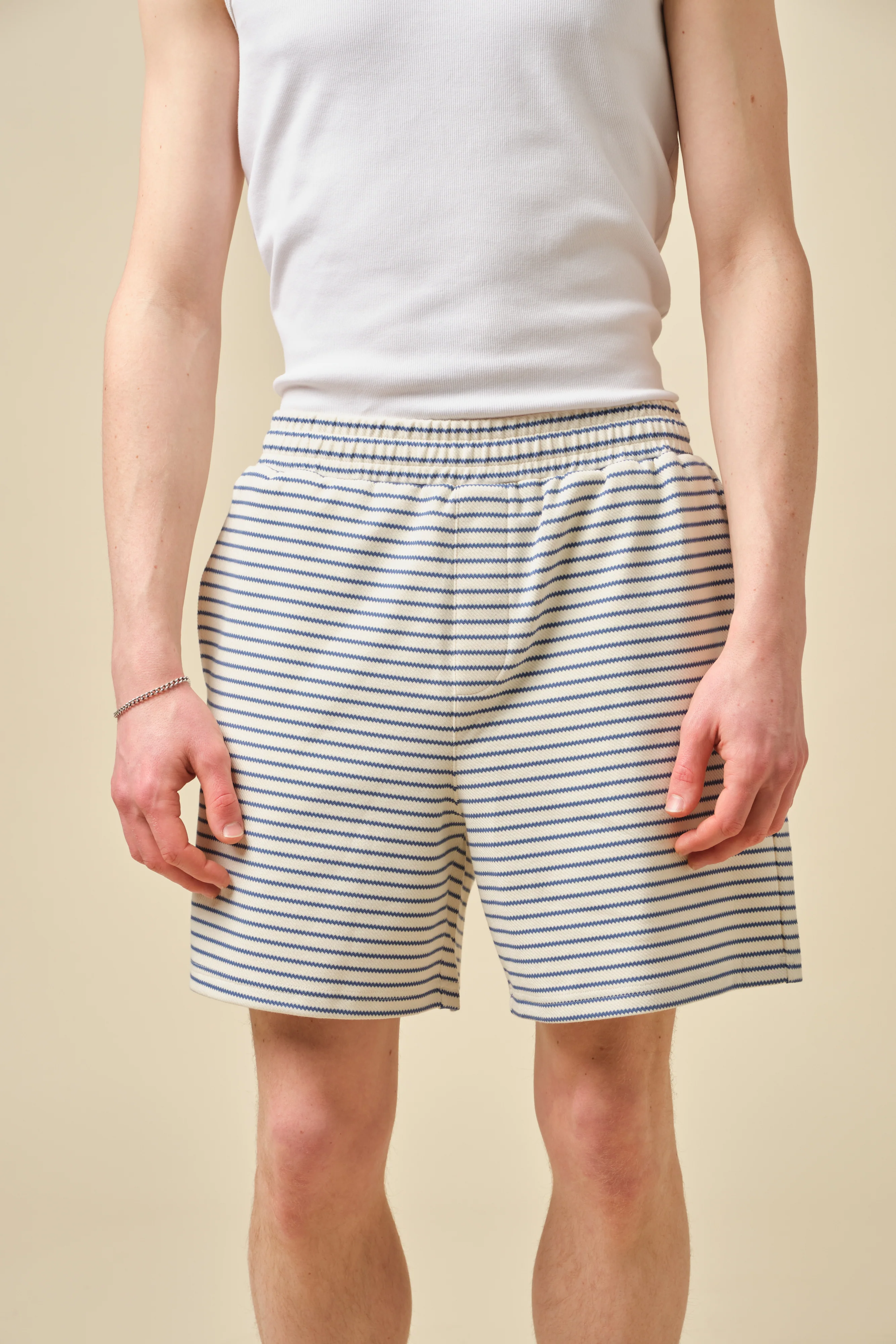 STRIPE JACQUARD OCEAN SHORTS - Image 5