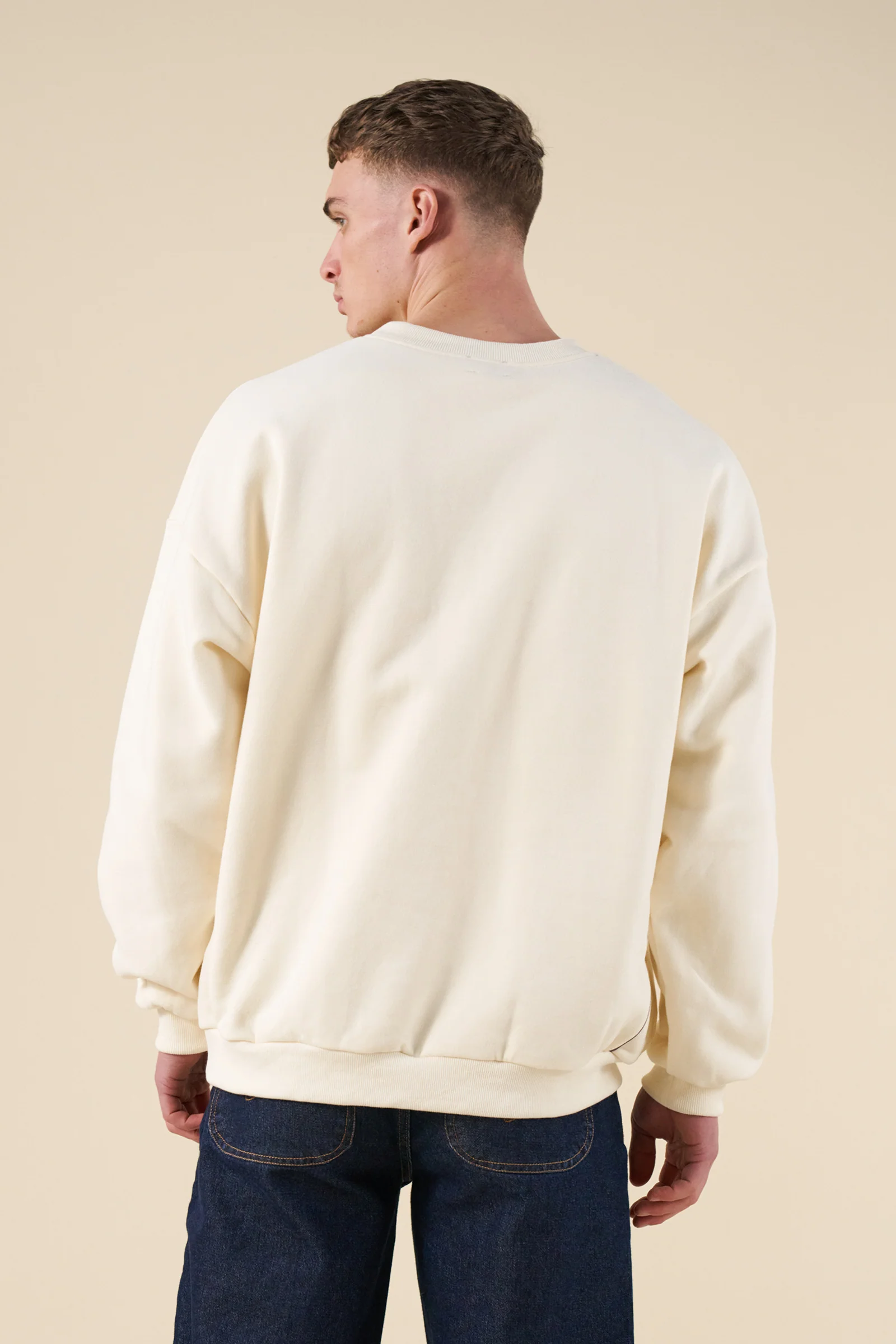 SUNRISE SWEATER - ECRU / PURPLE - Image 3