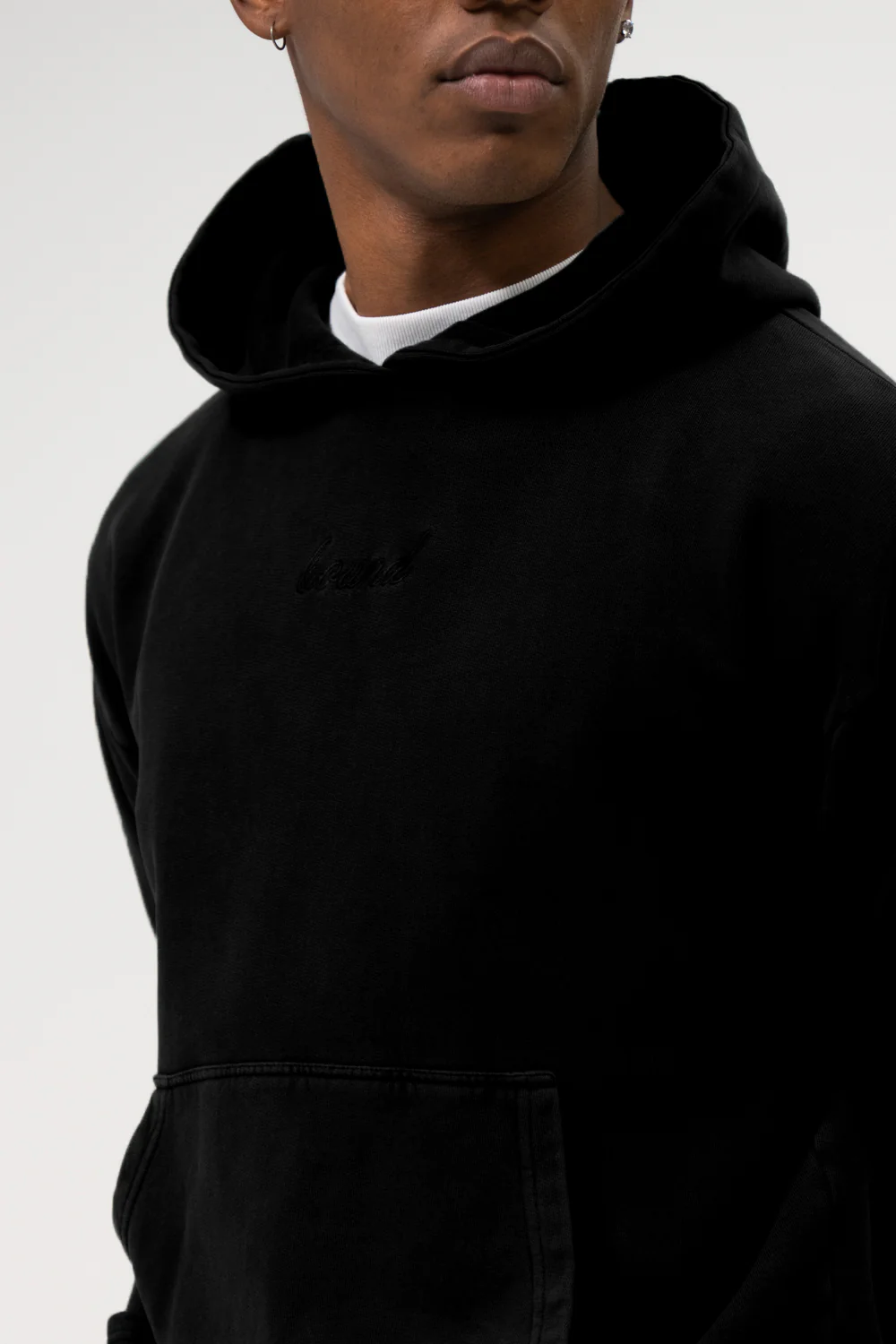 SUSTAIN BLACK HOODIE & JOGGERS SET - Image 3