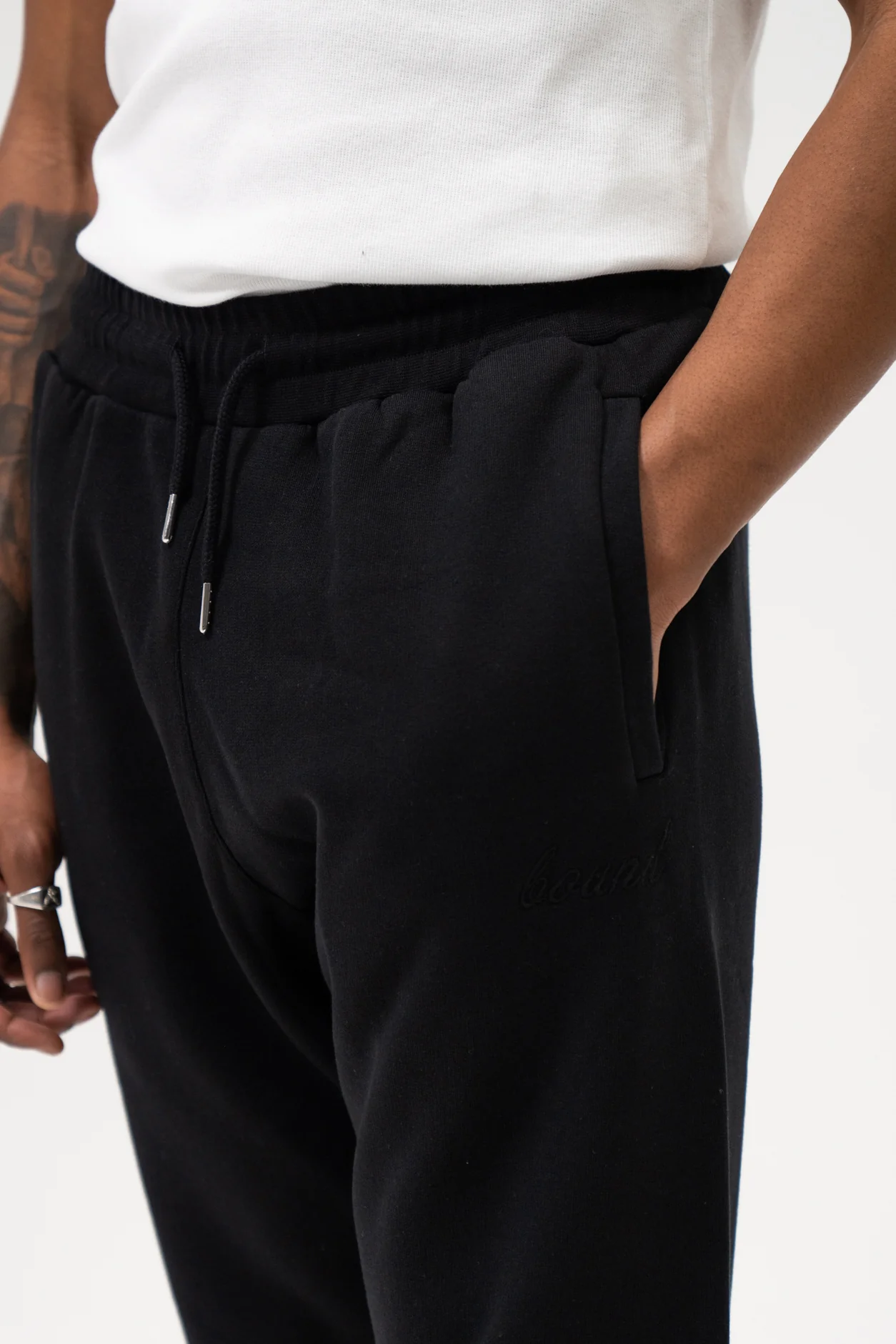 SUSTAIN BLACK HOODIE & JOGGERS SET - Image 5