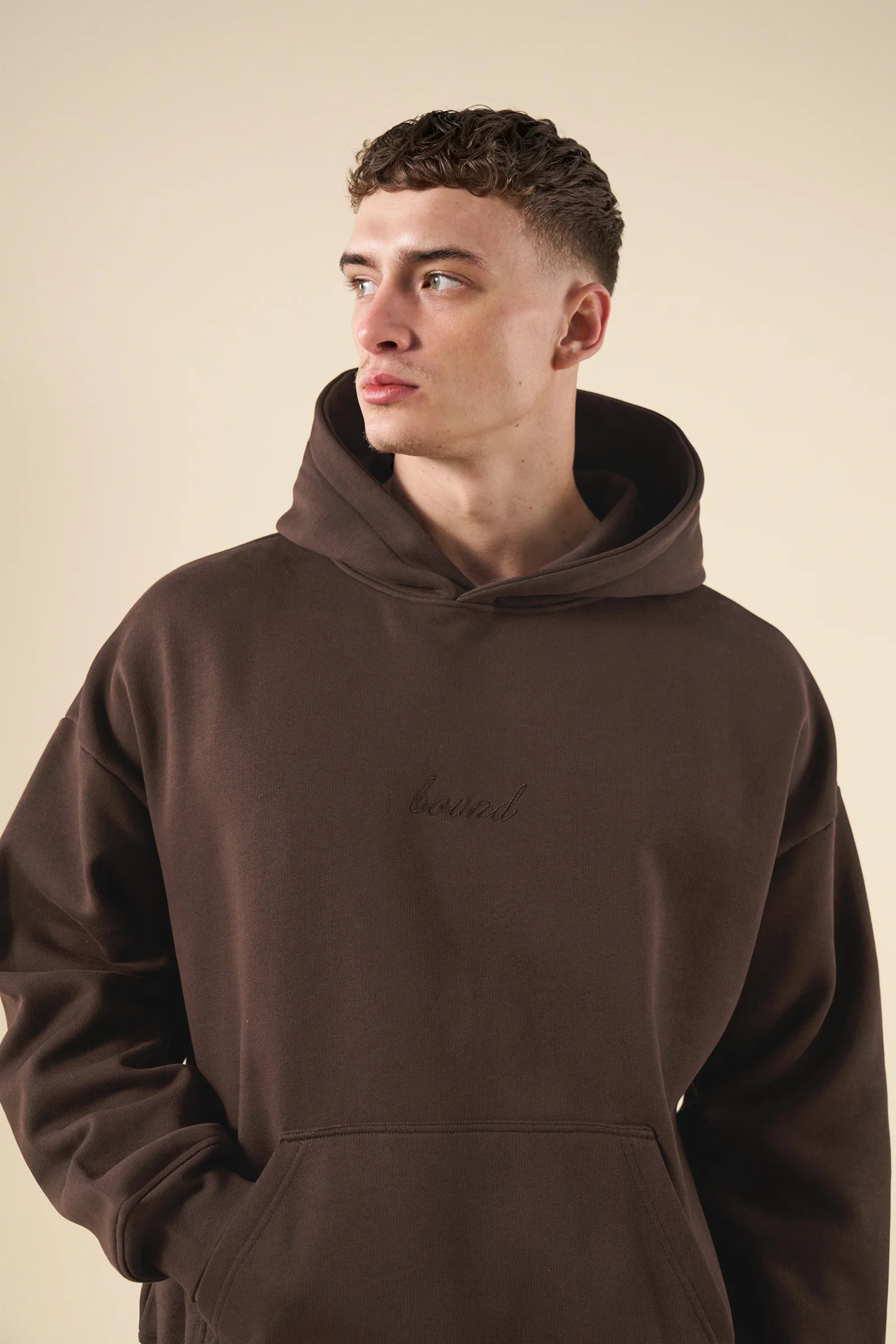 SUSTAIN HEAVY HOODIE - COCOA BROWN - Image 5