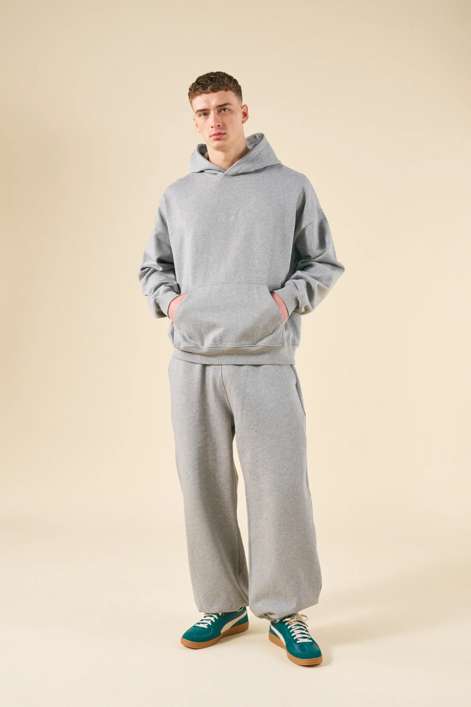 SUSTAIN HEAVY HOODIE - HEATHER GREY - Image 2