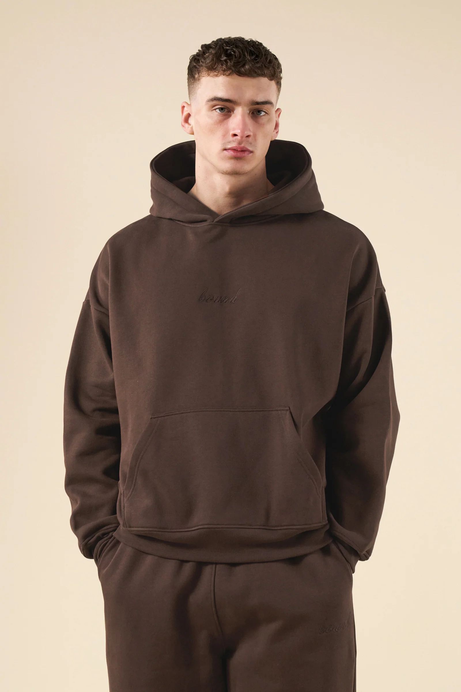 SUSTAIN HEAVY HOODIE - COCOA BROWN