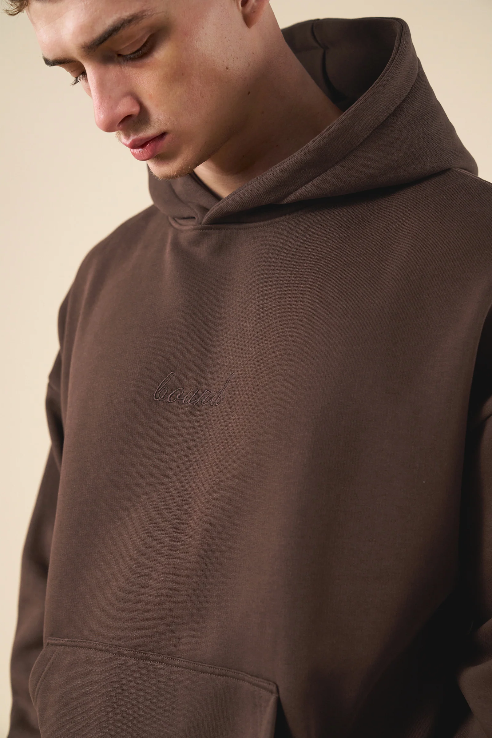 SUSTAIN HEAVY HOODIE - COCOA BROWN - Image 4