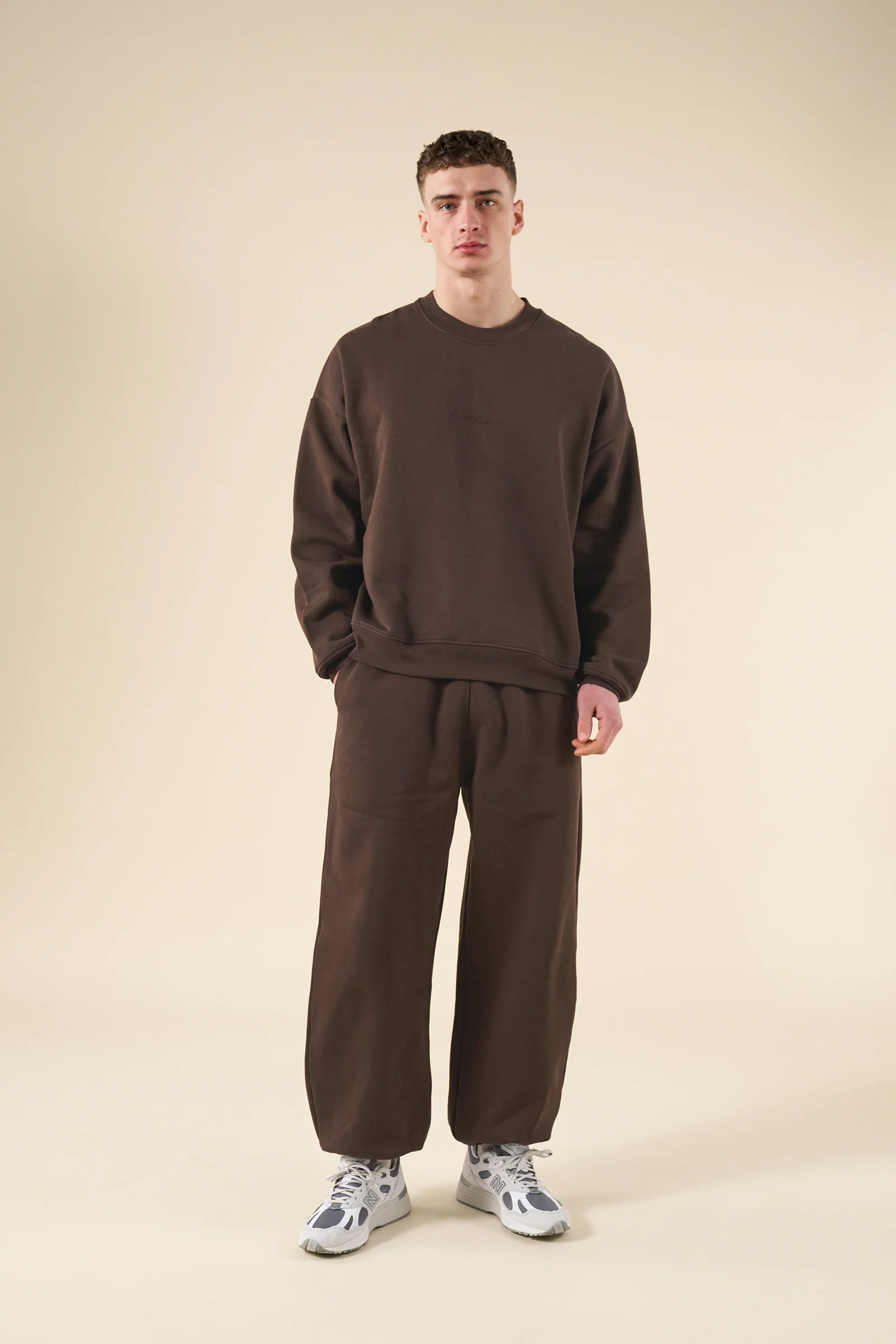 SUSTAIN HEAVY JOGGERS - COCOA BROWN - Image 2