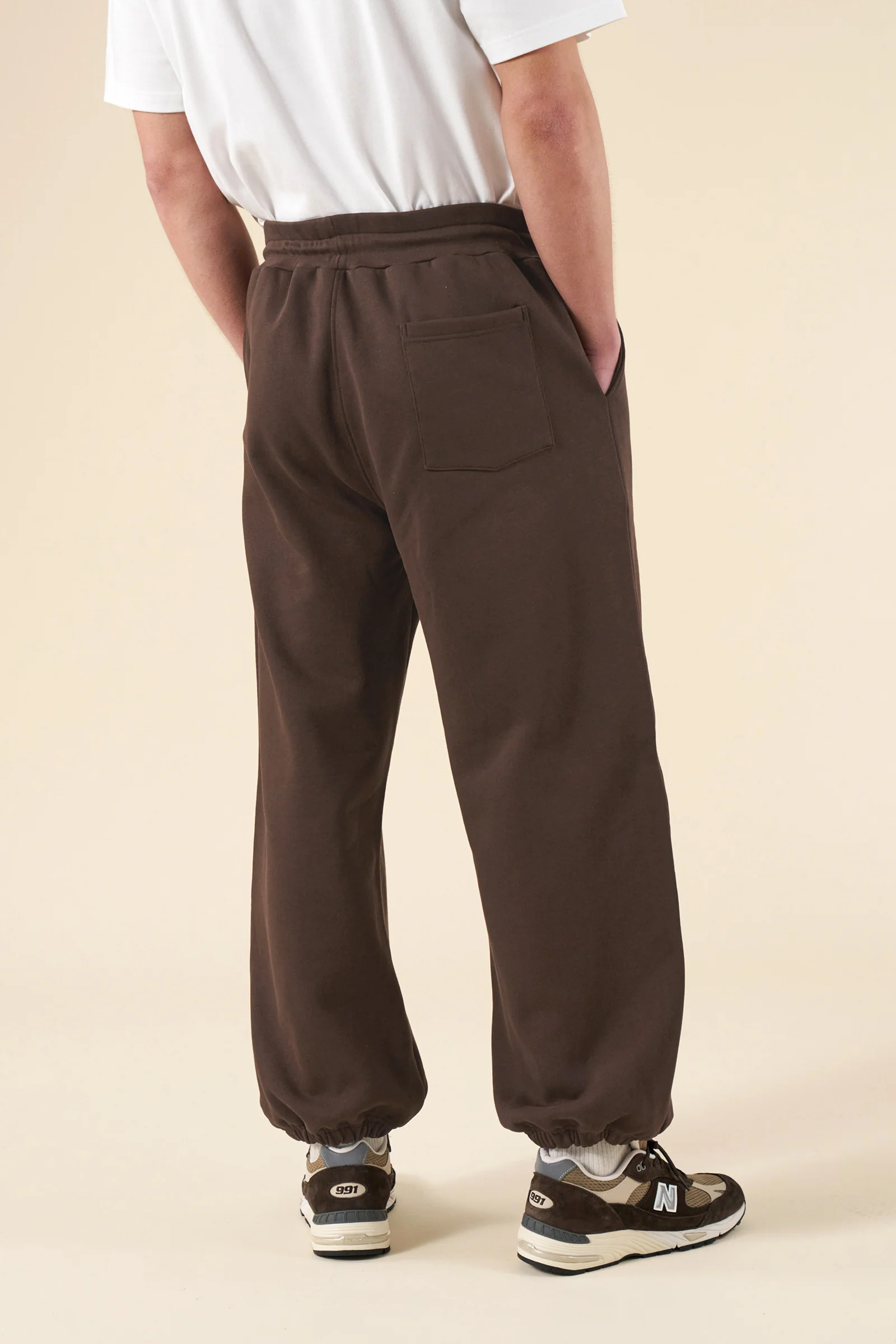 SUSTAIN HEAVY JOGGERS - COCOA BROWN - Image 4