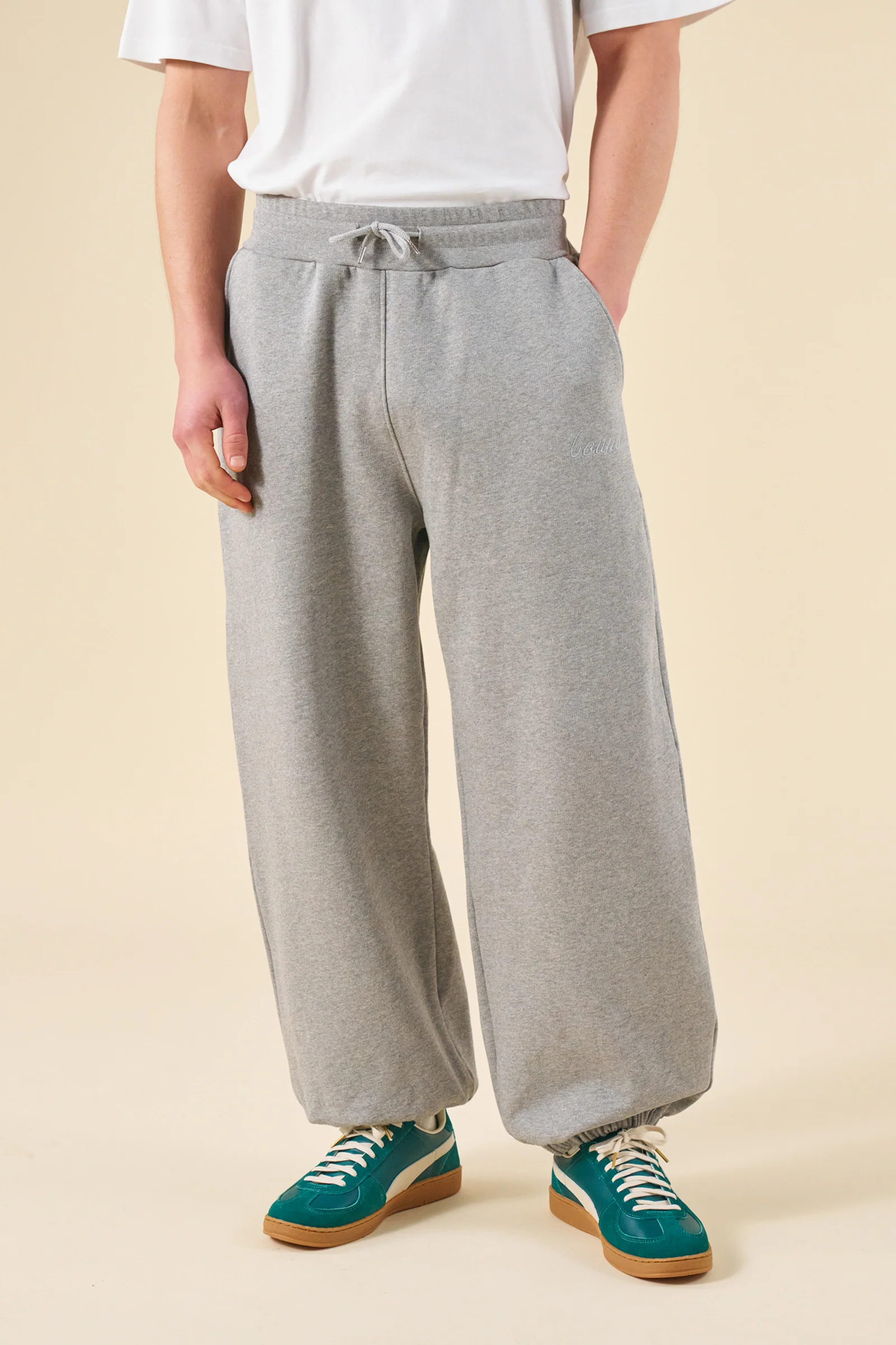 SUSTAIN HEAVY JOGGERS - HEATHER GREY