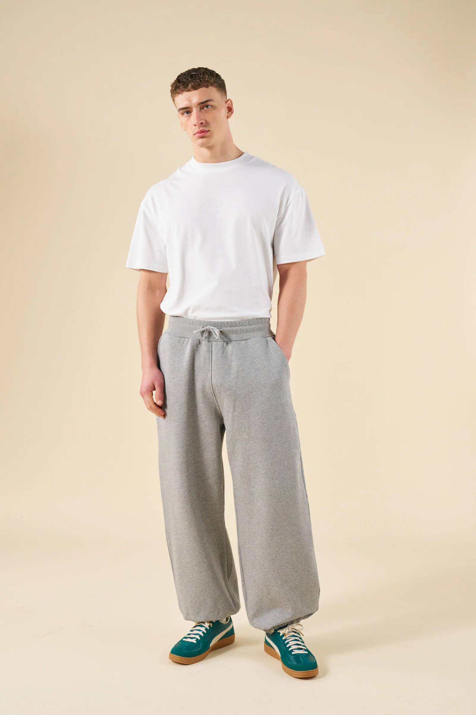 SUSTAIN HEAVY JOGGERS - HEATHER GREY - Image 10