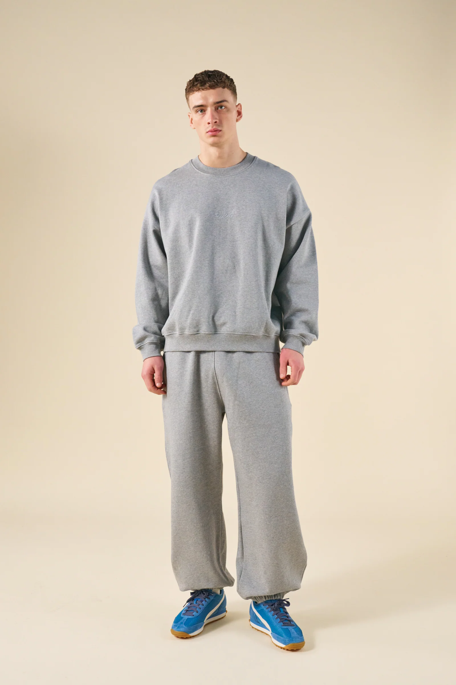 SUSTAIN HEAVY JOGGERS - HEATHER GREY - Image 4