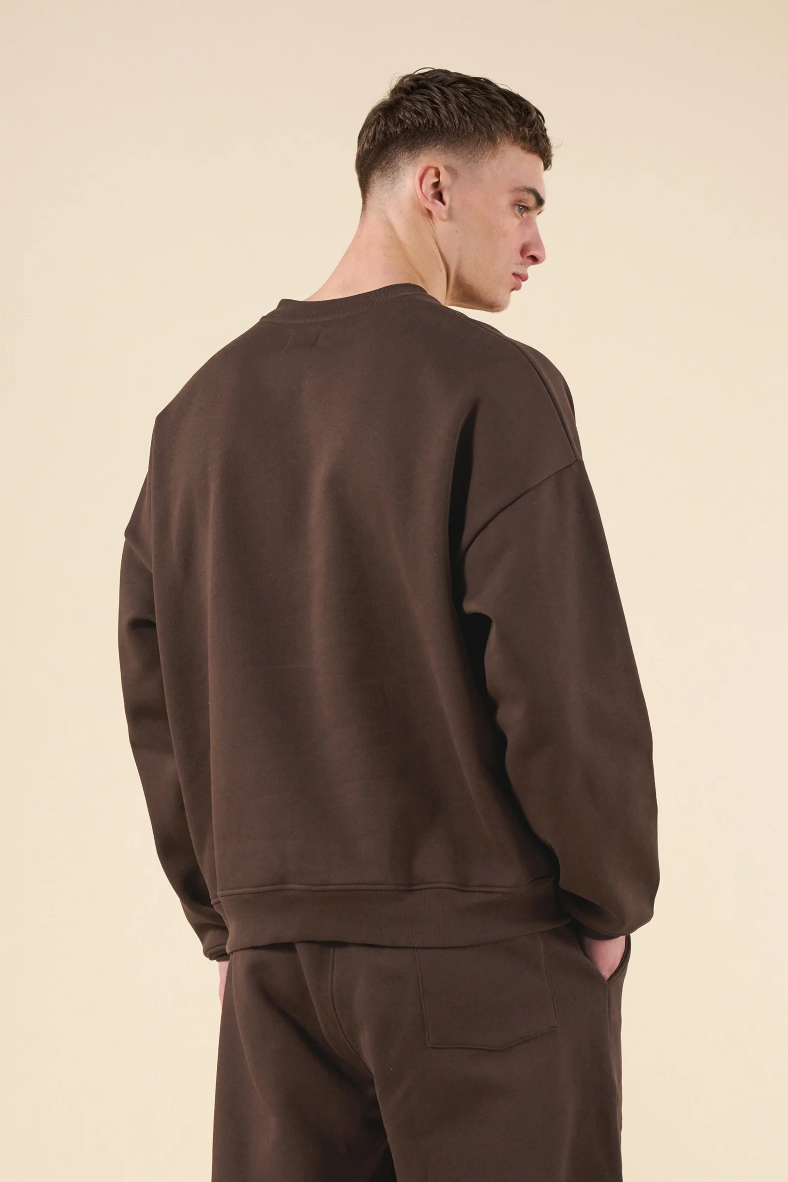 SUSTAIN HEAVY SWEATER - COCOA BROWN - Image 2