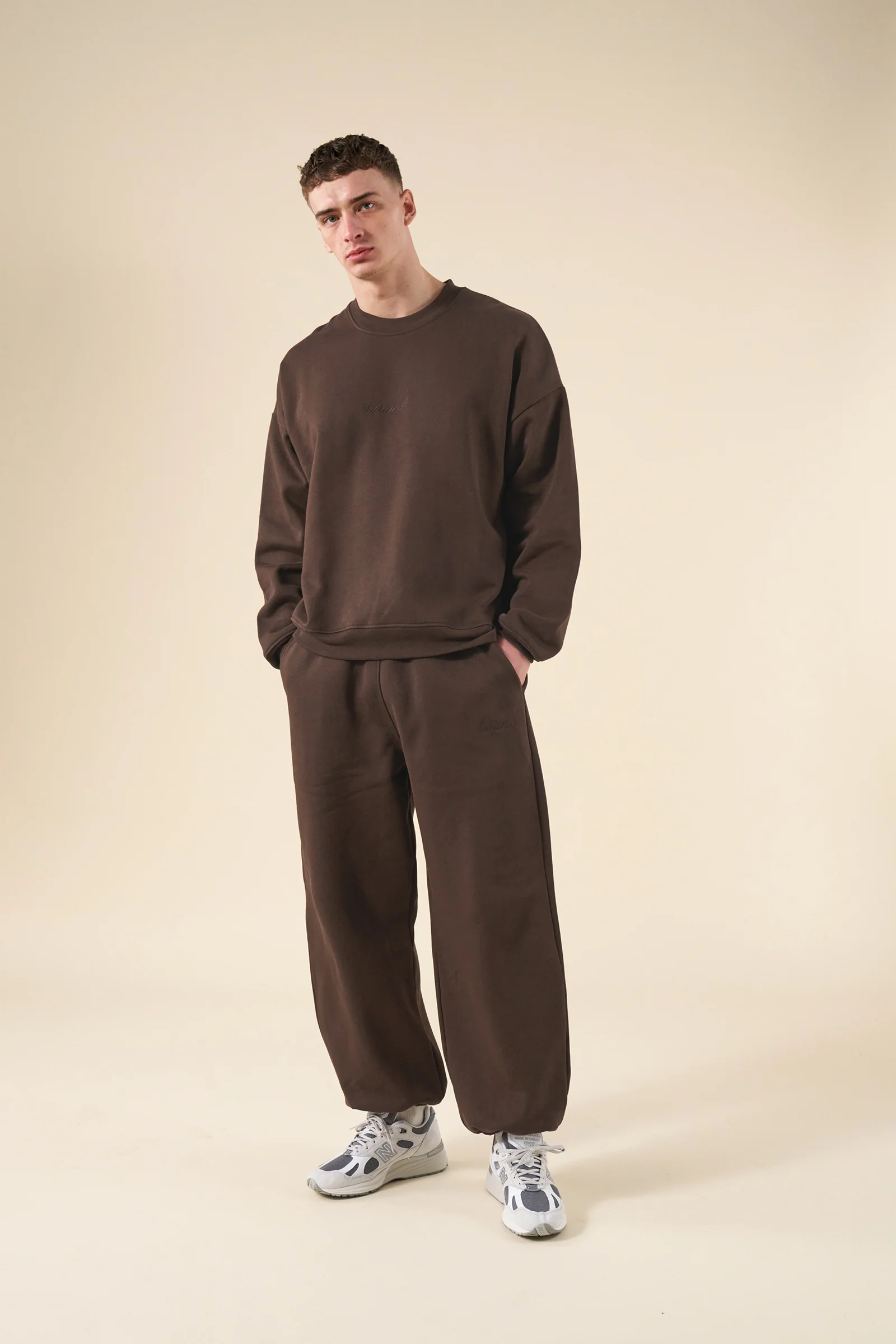 SUSTAIN HEAVY SWEATER - COCOA BROWN - Image 3