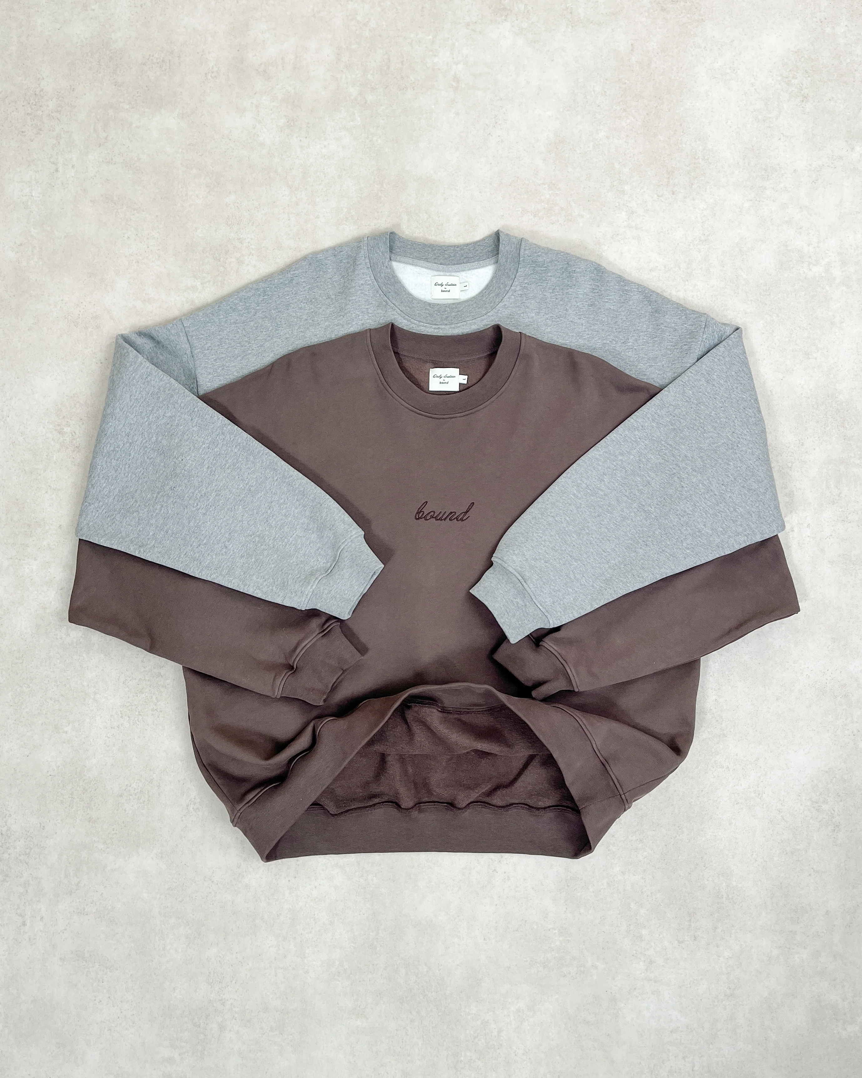 SUSTAIN HEAVY SWEATER - COCOA BROWN - Image 7