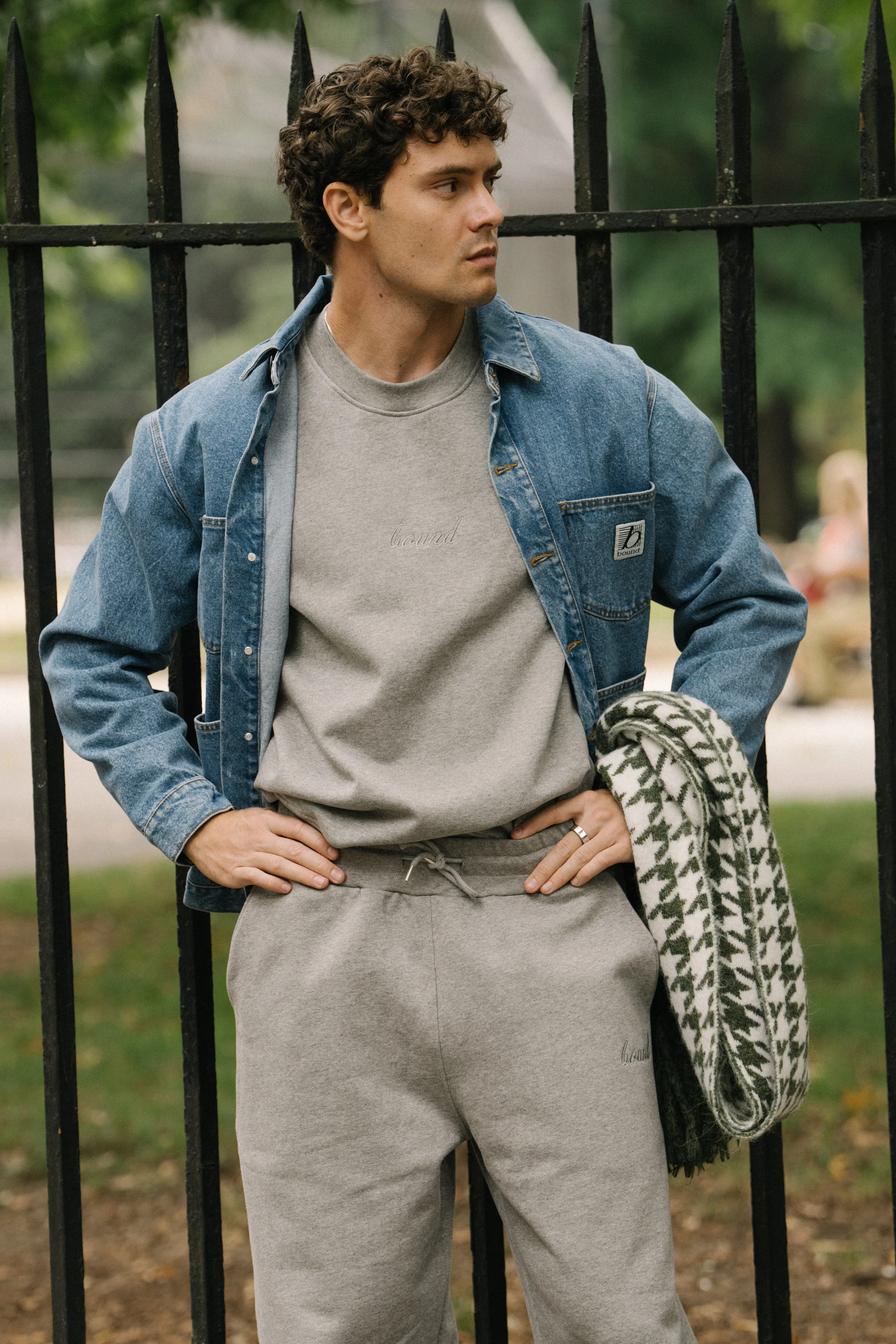 SUSTAIN HEAVY SWEATER - HEATHER GREY - Image 2