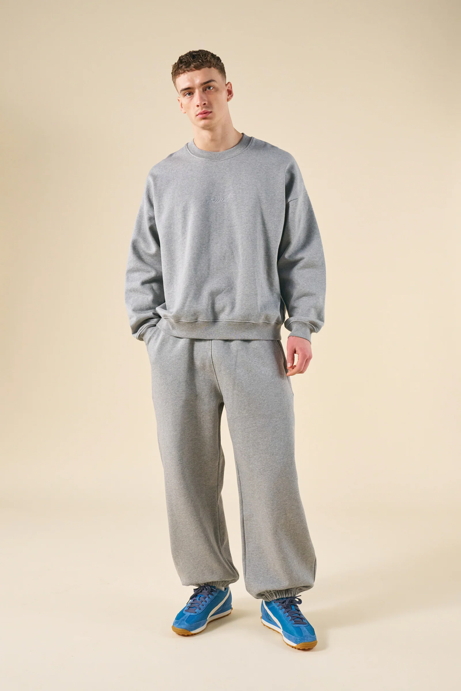 SUSTAIN HEAVY SWEATER - HEATHER GREY - Image 3