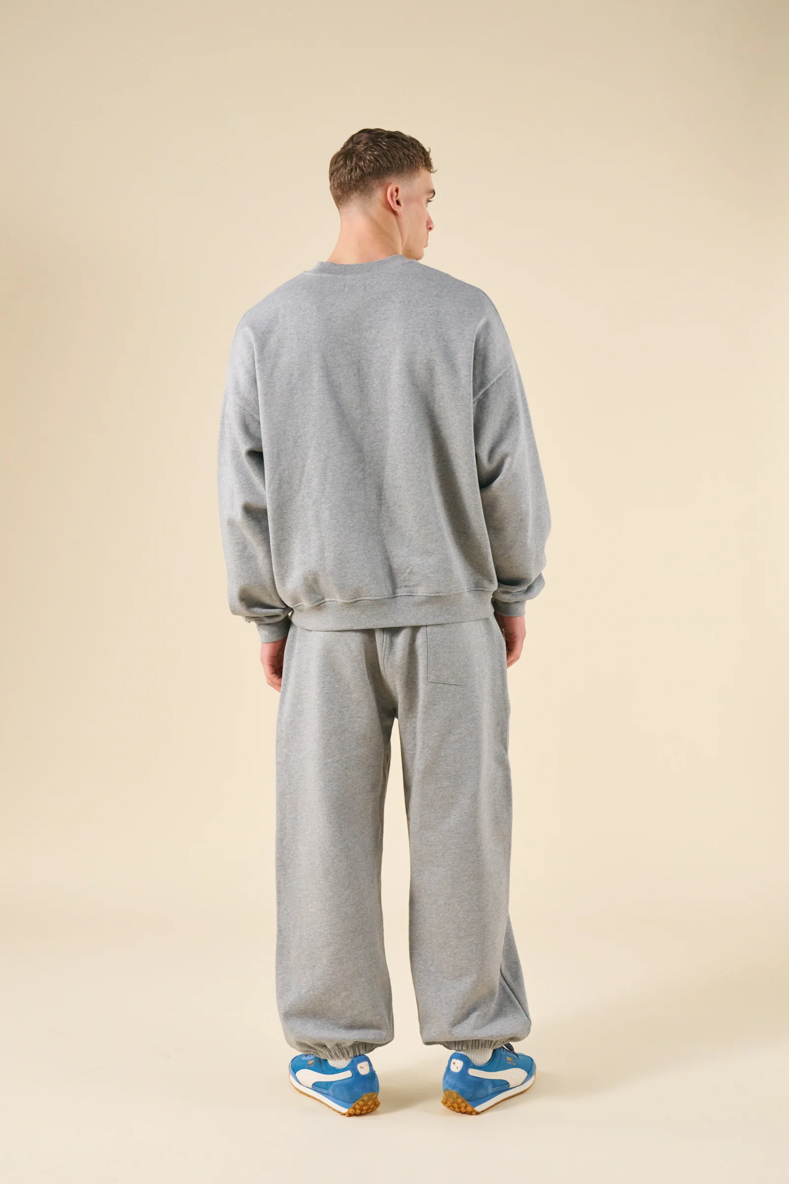 SUSTAIN HEAVY SWEATER - HEATHER GREY - Image 7