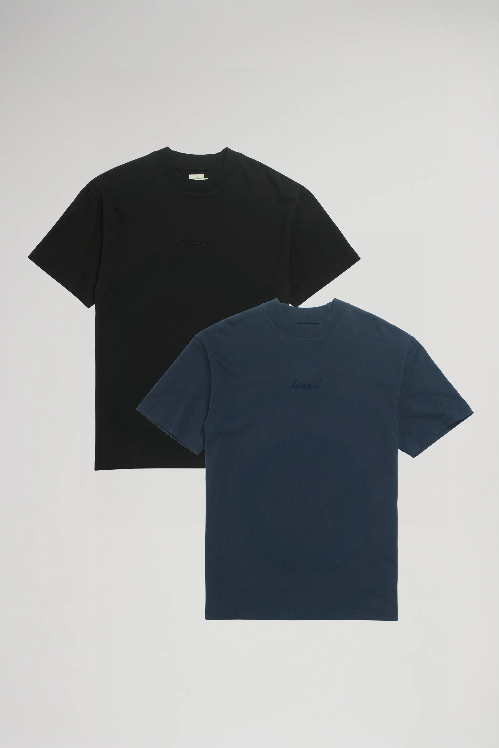 SUSTAIN TEE TWIN PACK - BLACK/NAVY