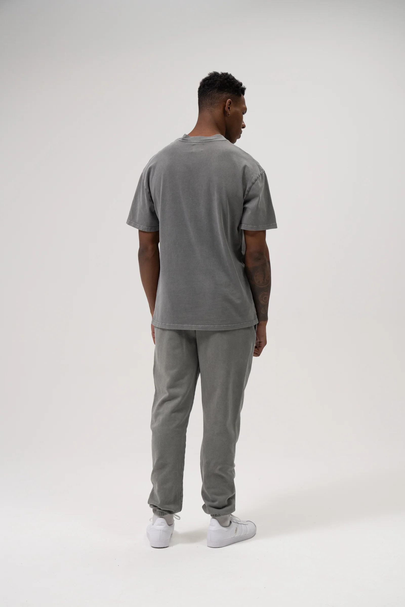 SUSTAIN WASHED GREY TEE - Image 3