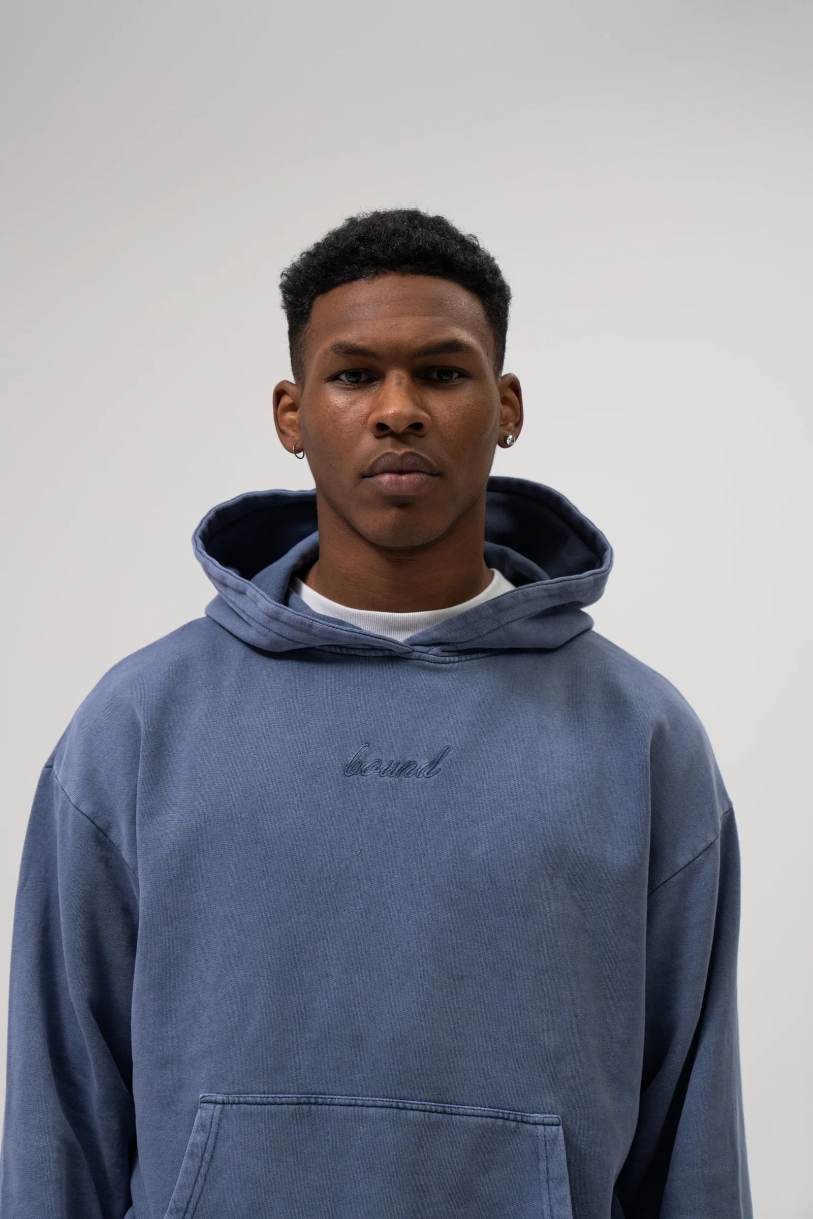 SUSTAIN WASHED BLUE HOODIE & JOGGERS SET - Image 4