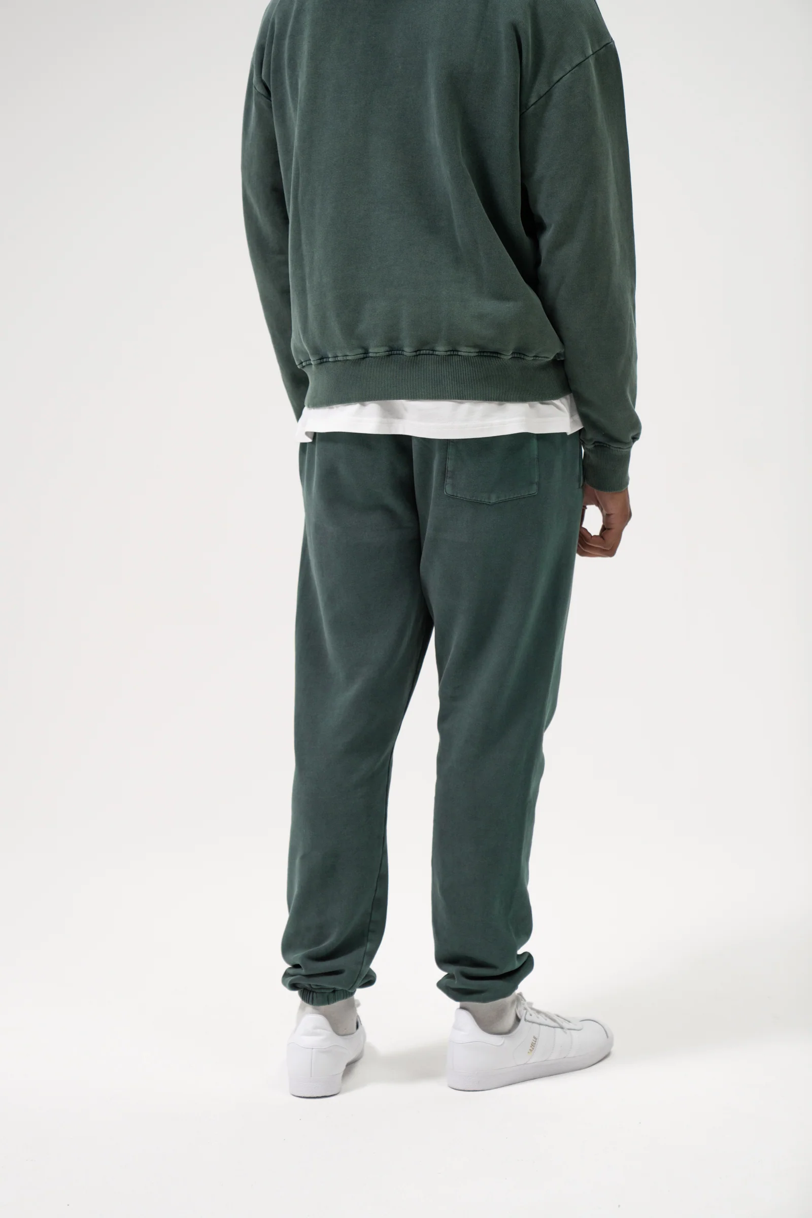 SUSTAIN WASHED GREEN JOGGERS - Image 3