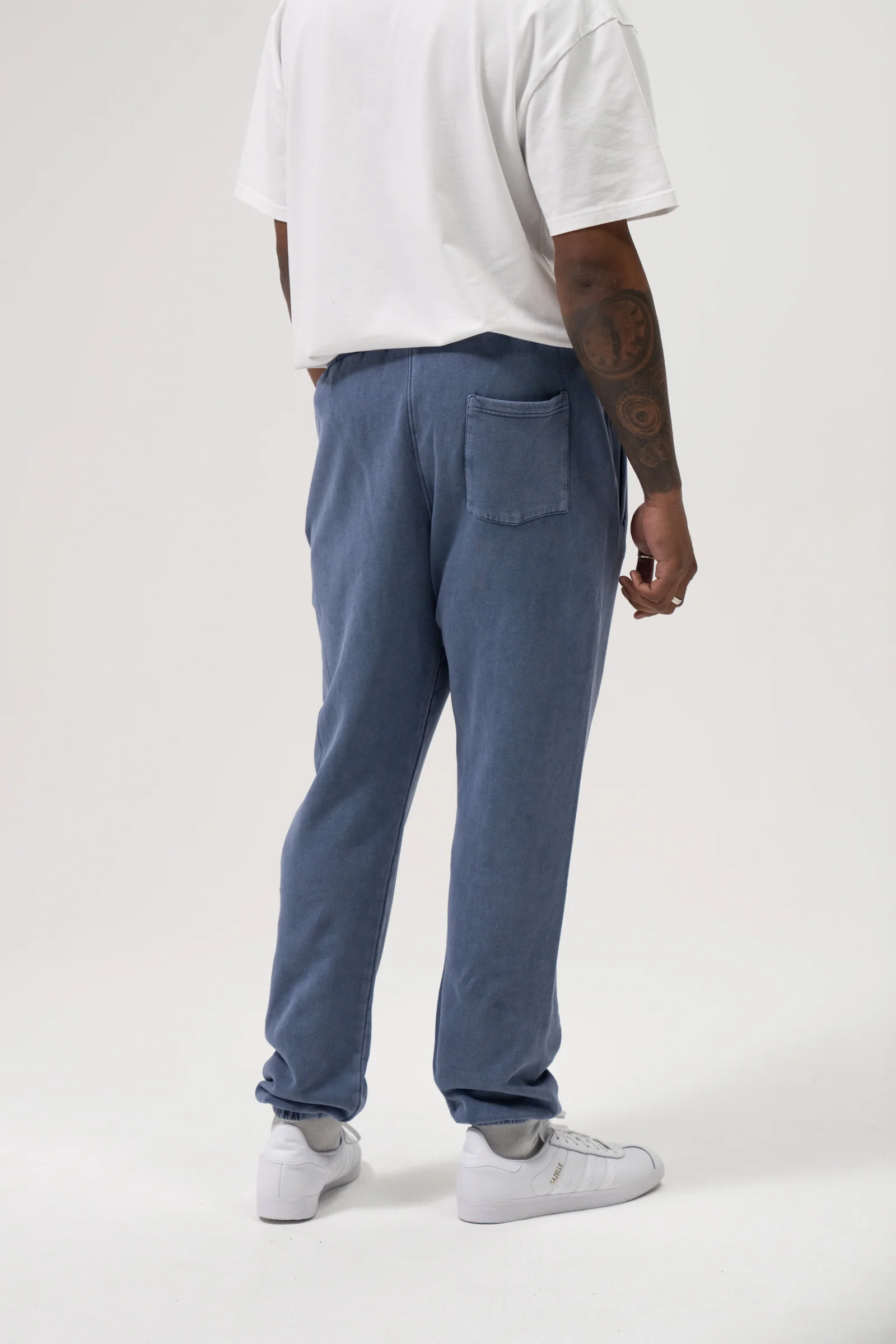 SUSTAIN WASHED BLUE JOGGERS - Image 3