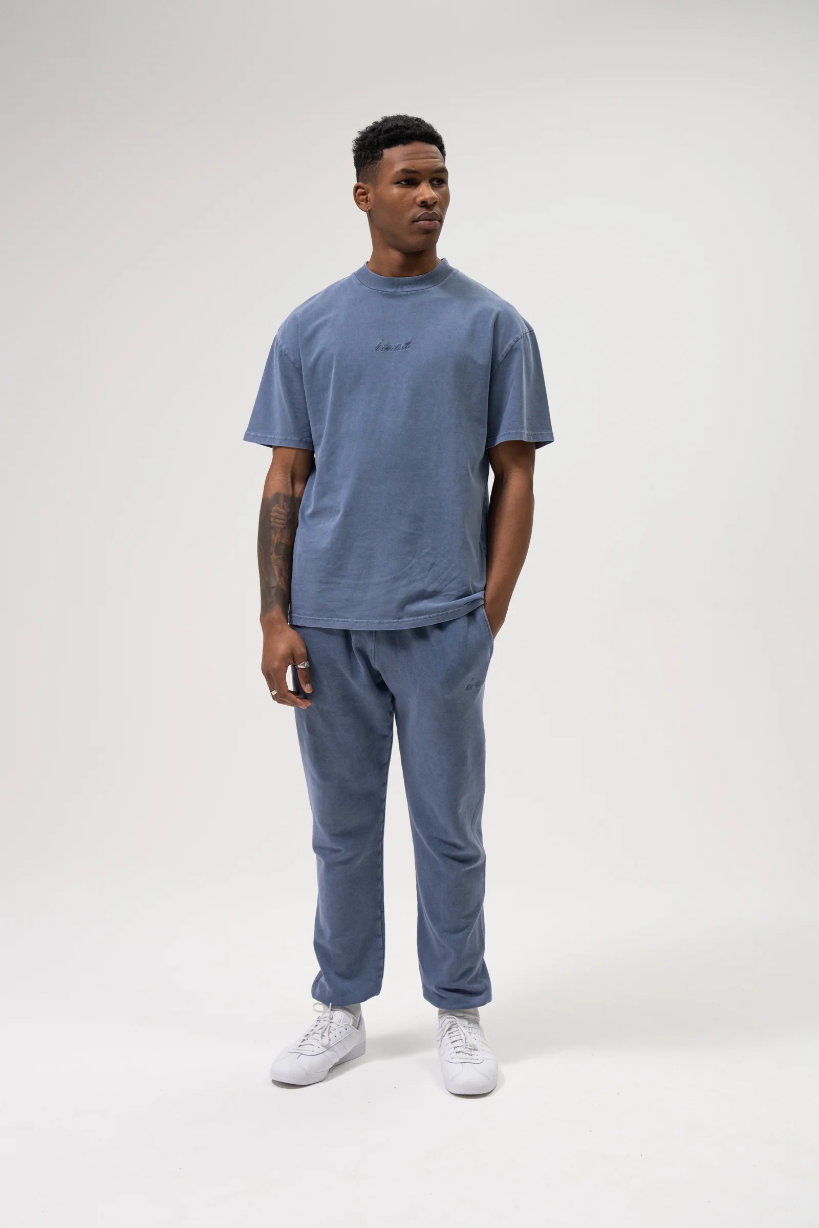 SUSTAIN WASHED TEE TWIN PACK - BLUE/GREY - Image 10