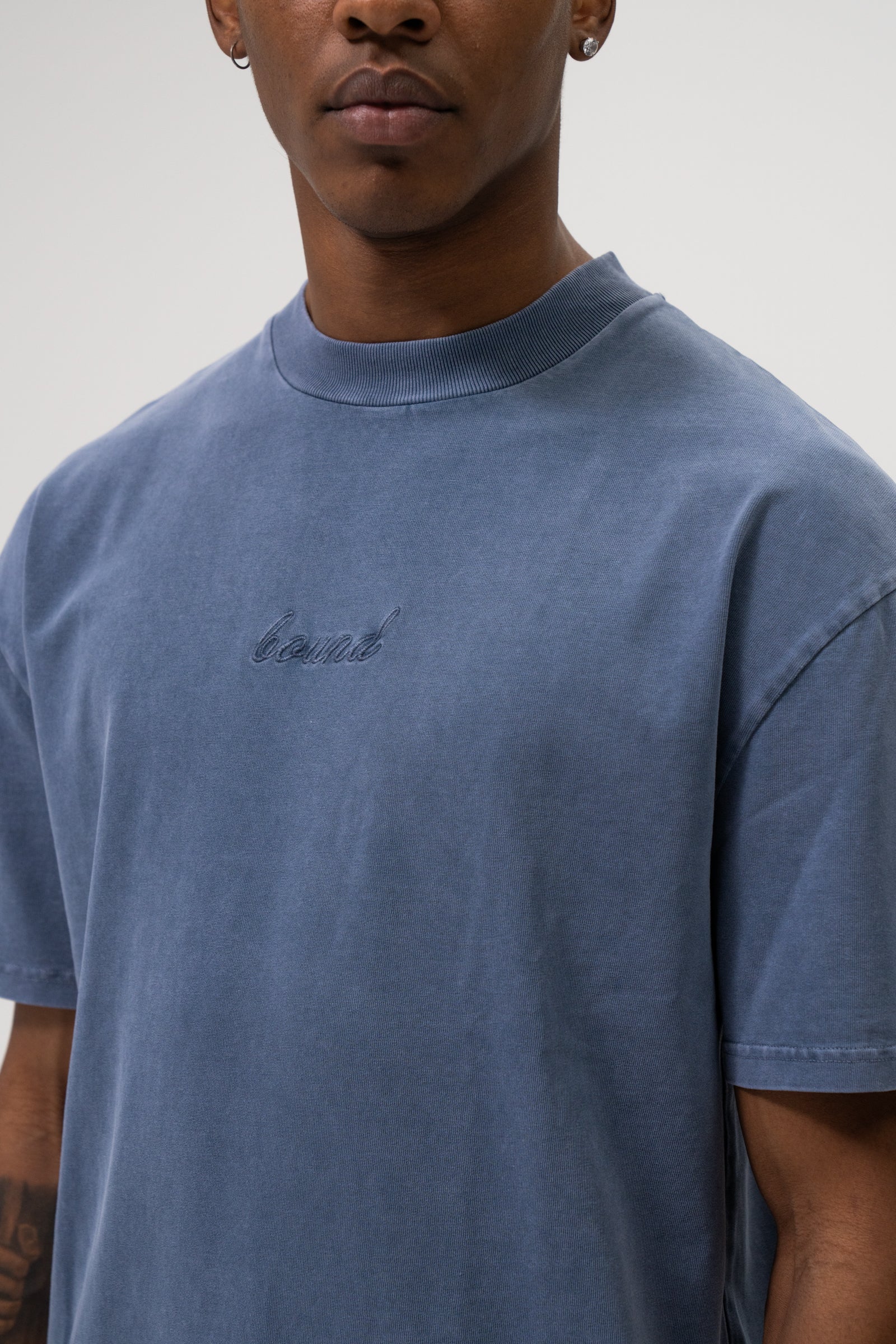 SUSTAIN WASHED TEE TWIN PACK - BLUE/GREY - Image 3
